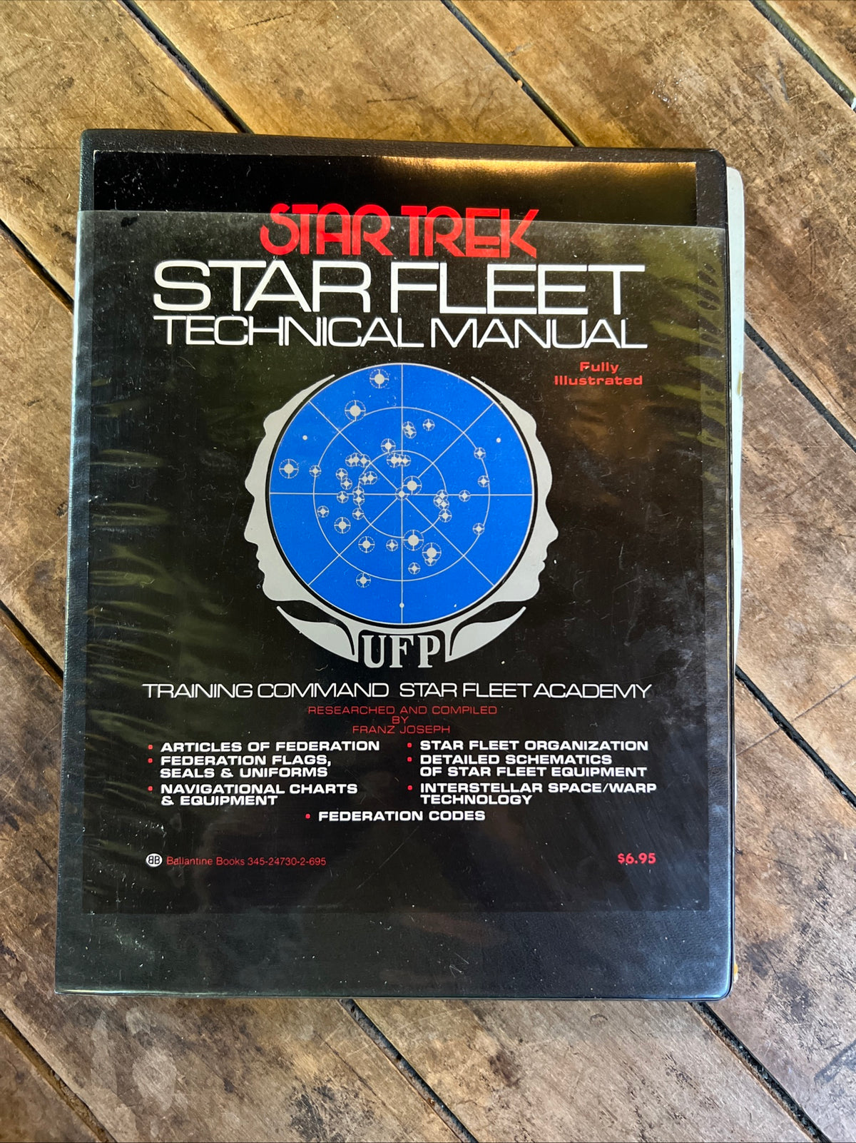 STAR TREK Starfleet Technical Manual (1975 1st Edition ) Ballantine Books
