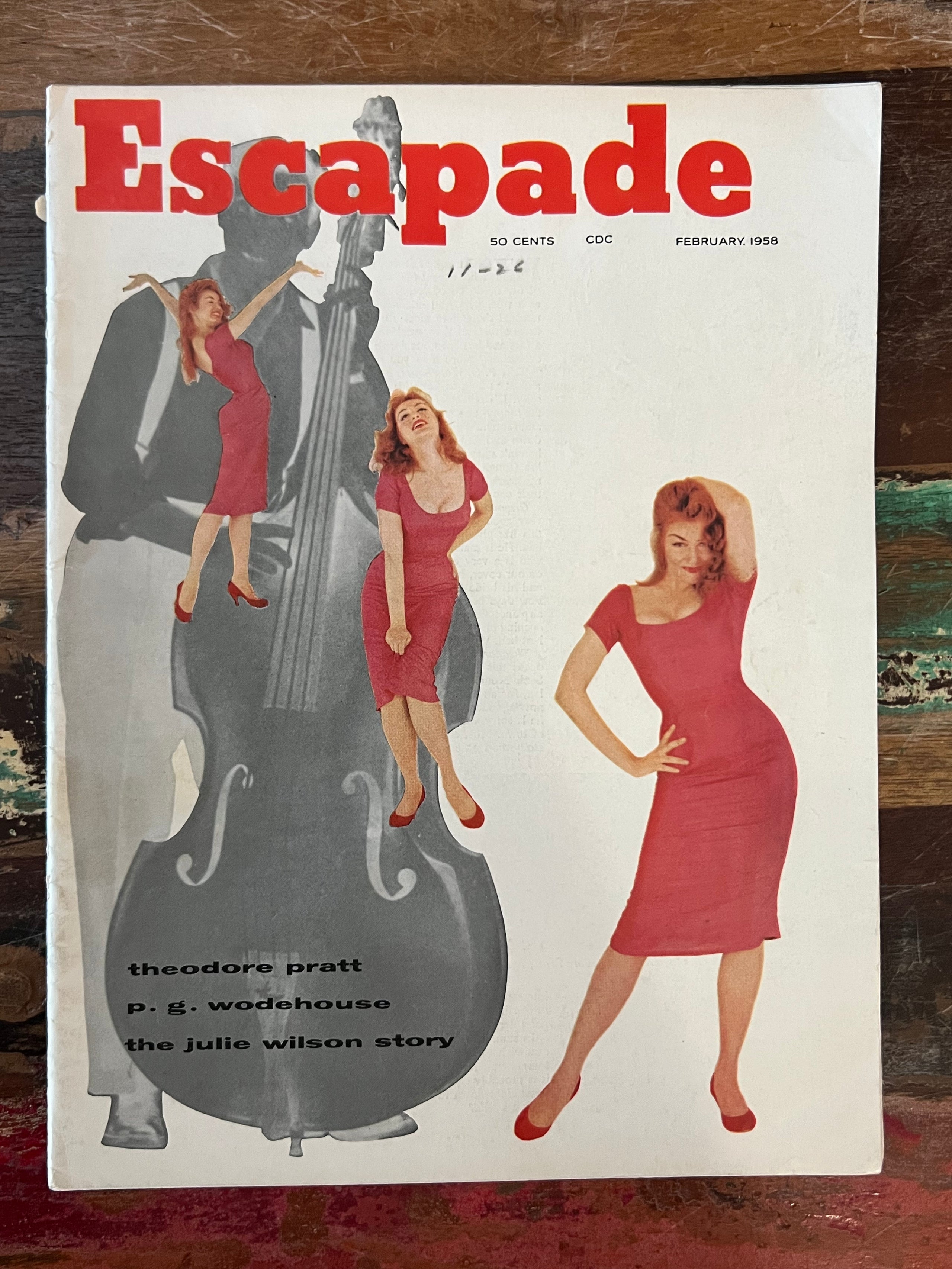Escapade Magazine For Men - 1958 February Edition