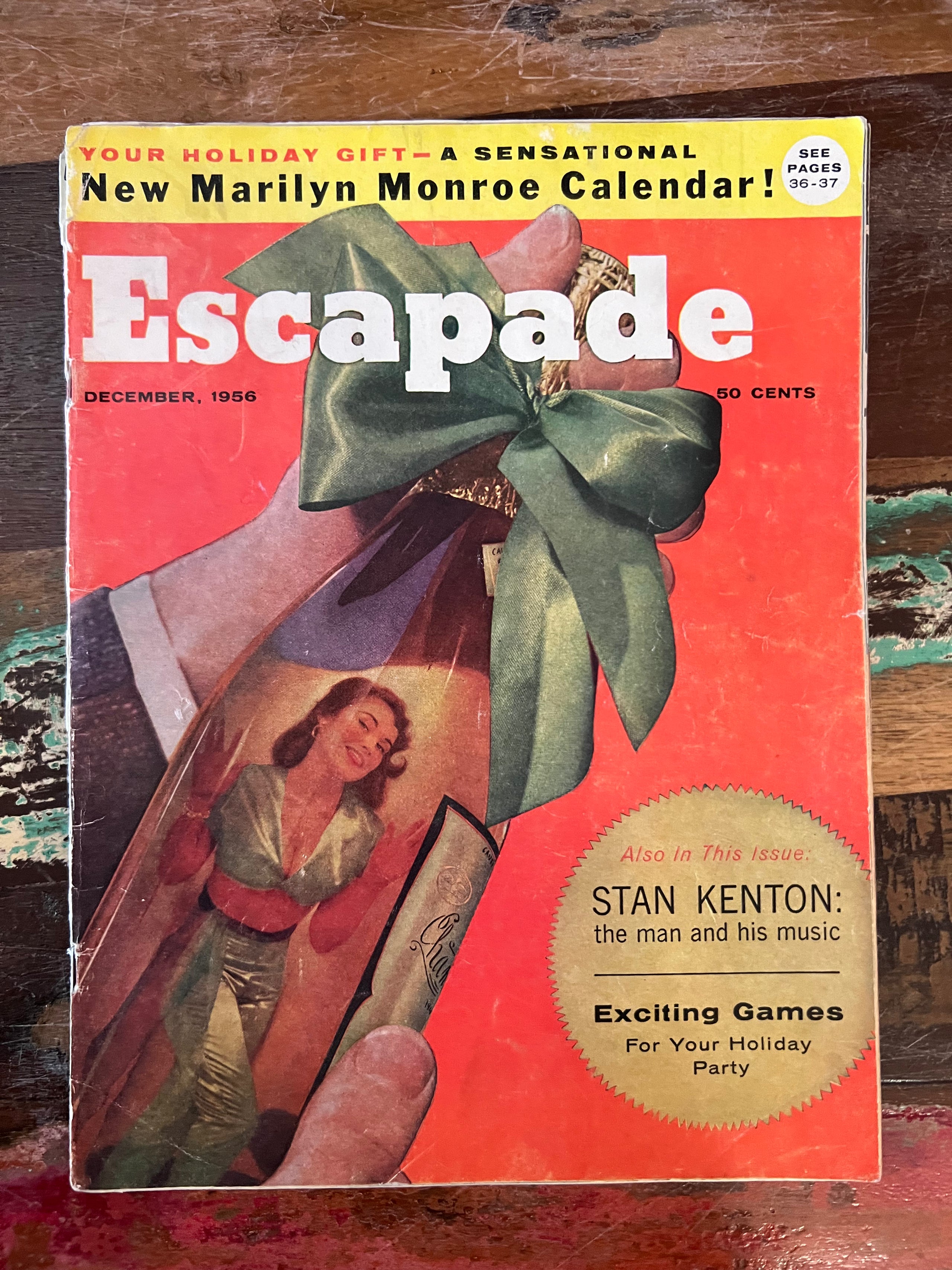 Escapade Magazine For Men - 1956 December Edition