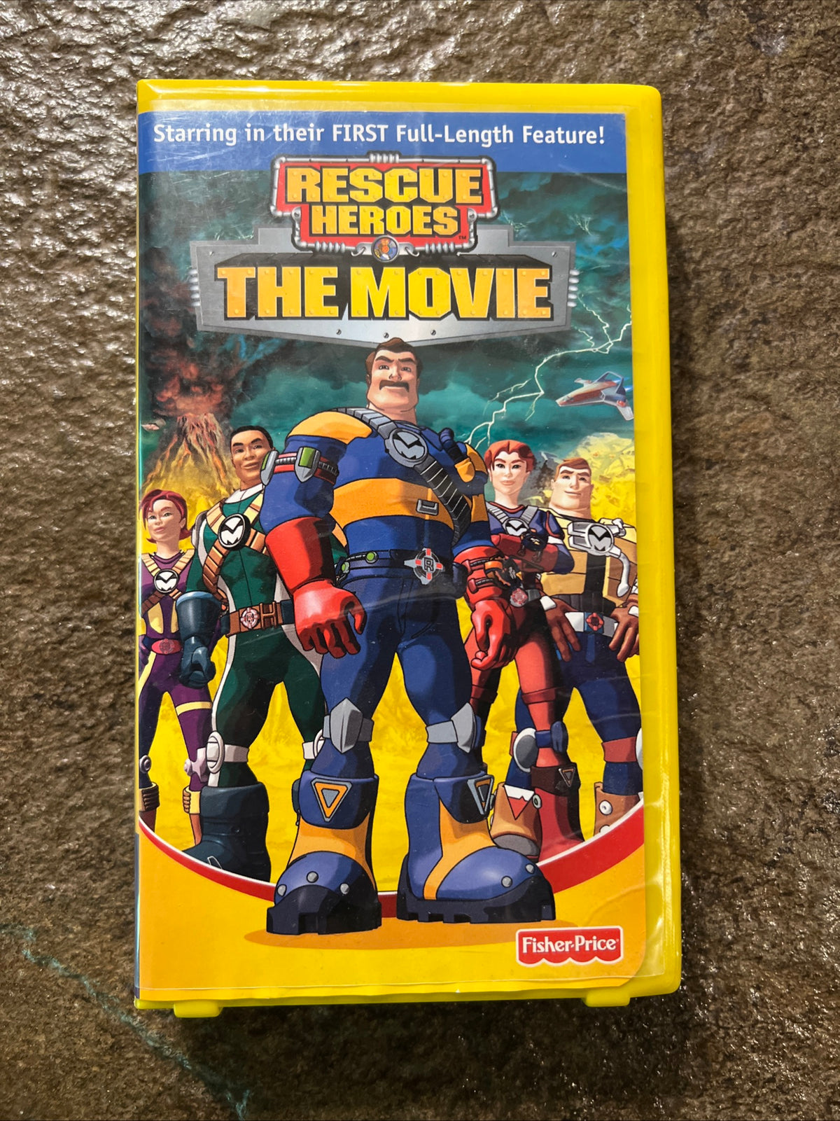 Rescue Heroes The Movie ( VHS 2003 ) Family / Action [G] Clamshell Case