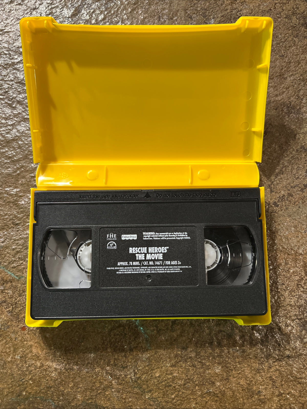 Rescue Heroes The Movie ( VHS 2003 ) Family / Action [G] Clamshell Case