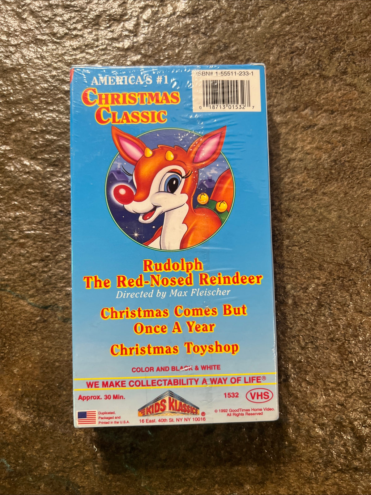 Max Fleischer’s Rudolph The Red Nose Reindeer ( VHS 1948 ) Family / Holiday [G]