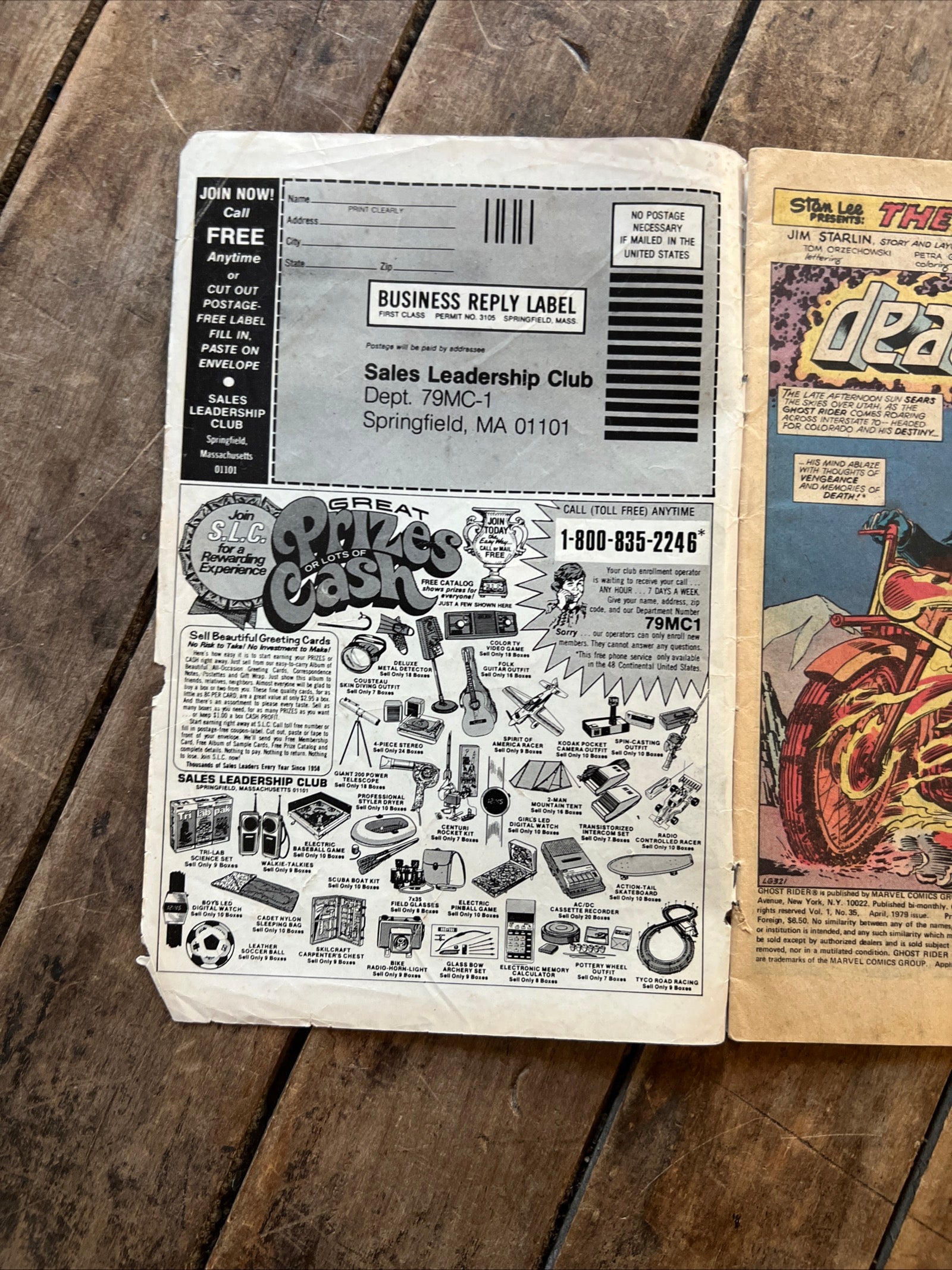 Ghost Rider #35 (1979) Marvel Comic Book
