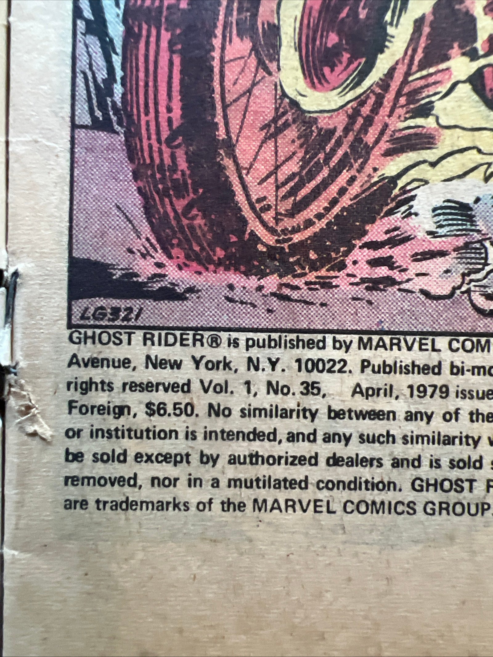 Ghost Rider #35 (1979) Marvel Comic Book