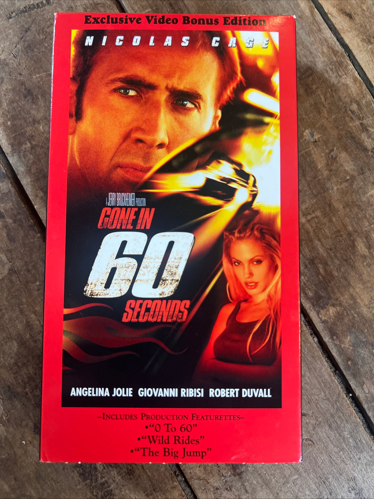 Gone In 60 Seconds ( VHS 2000 ) Action / Crime [PG-13]