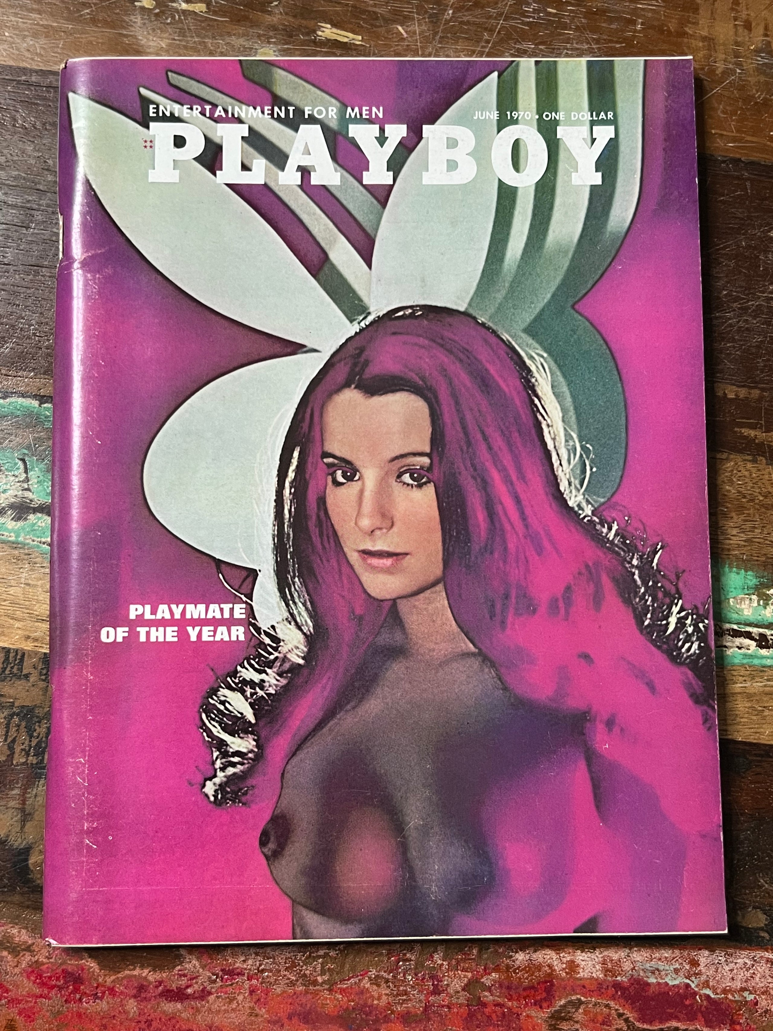 Playboy Magazine - June 1970 Issue - Entertainment For Men - Mens Magazine