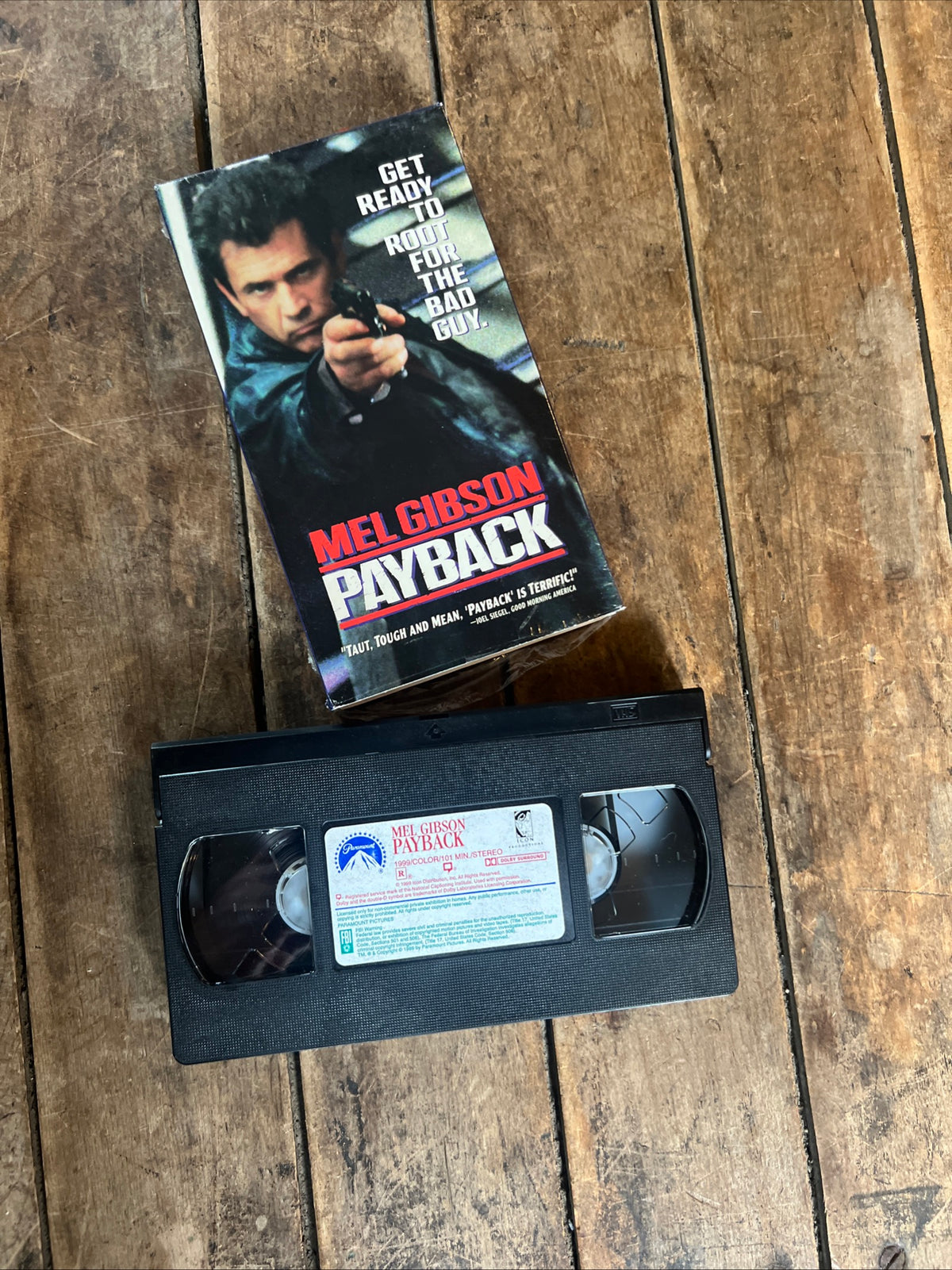 PAYBACK ( VHS 1999 ) Action / Thriller [R]