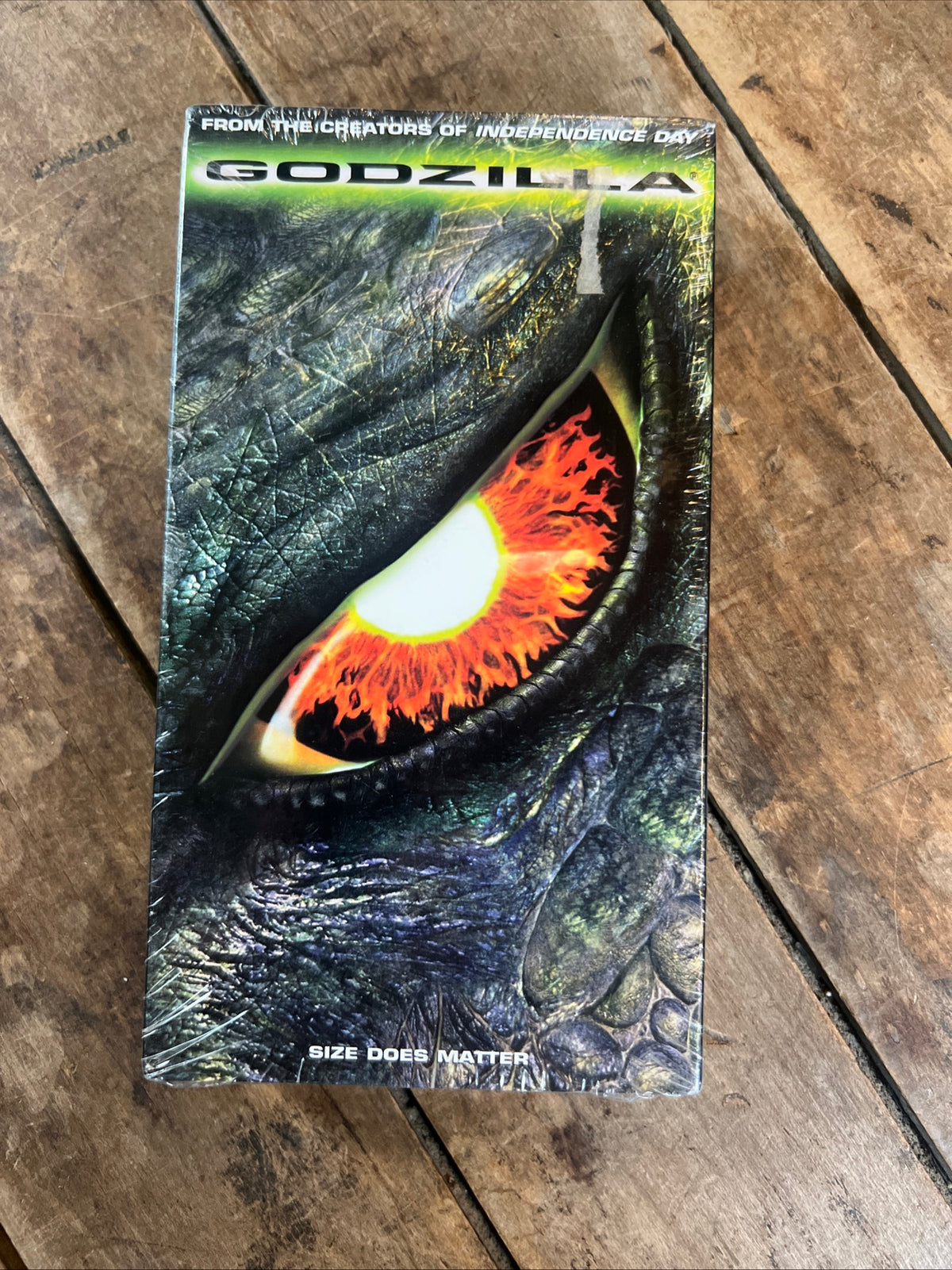 GODZILLA ( VHS 1998 ) Action / Sci-Fi [PG-13] NEW NOS