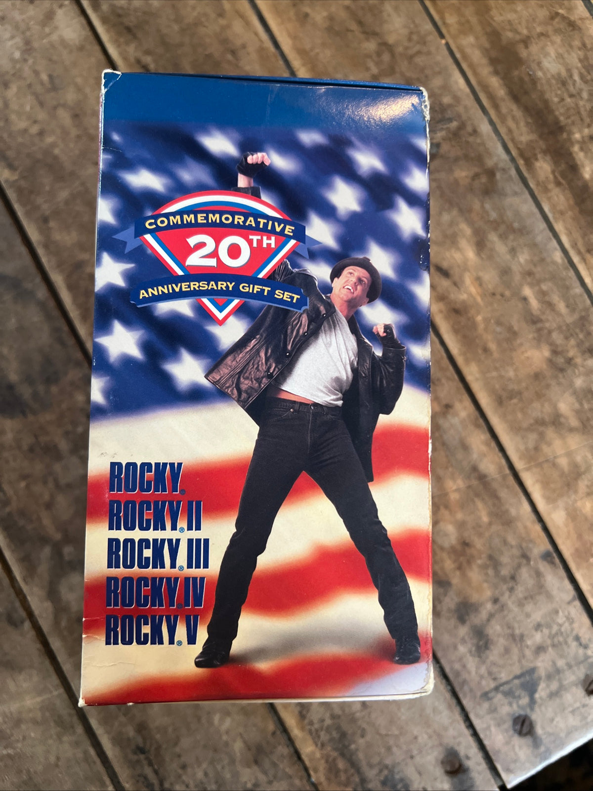 ROCKY 5 Movie Commemorative 20th Anniversary Box Set ( VHS 1976 - 1990 ) Action / Sports