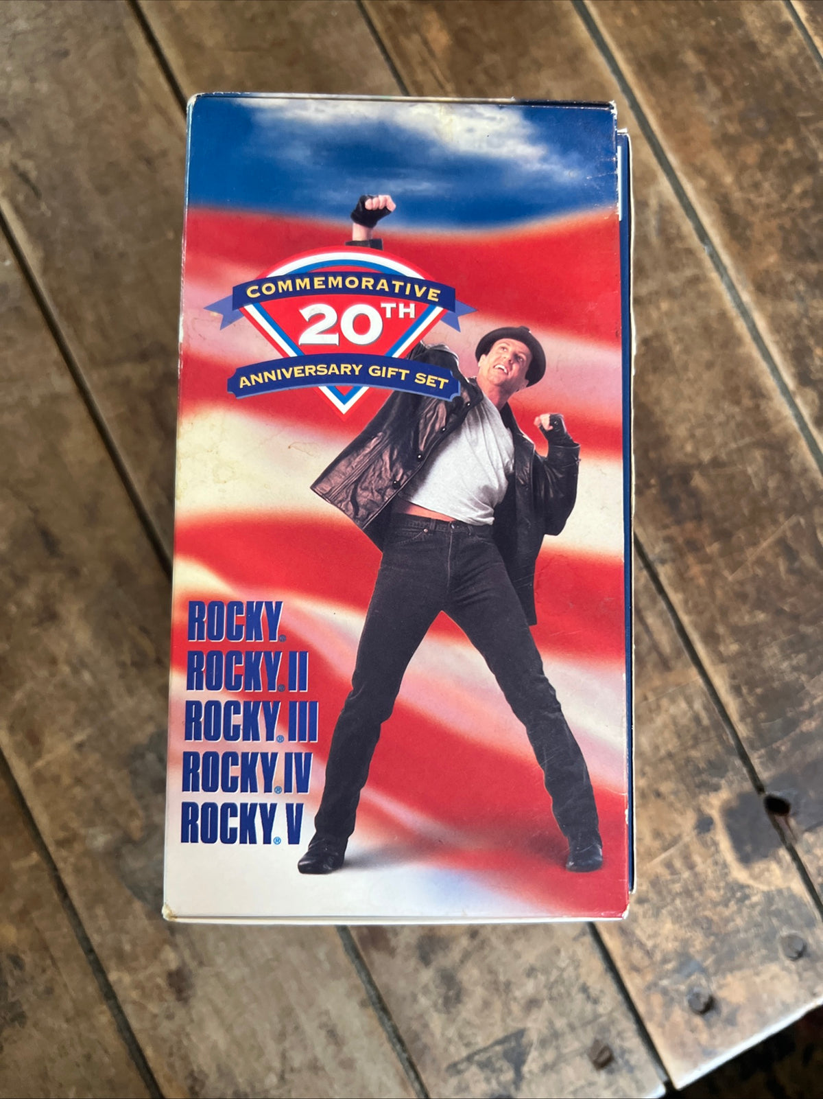 ROCKY 5 Movie Commemorative 20th Anniversary Box Set ( VHS 1976 - 1990 ) Action / Sports