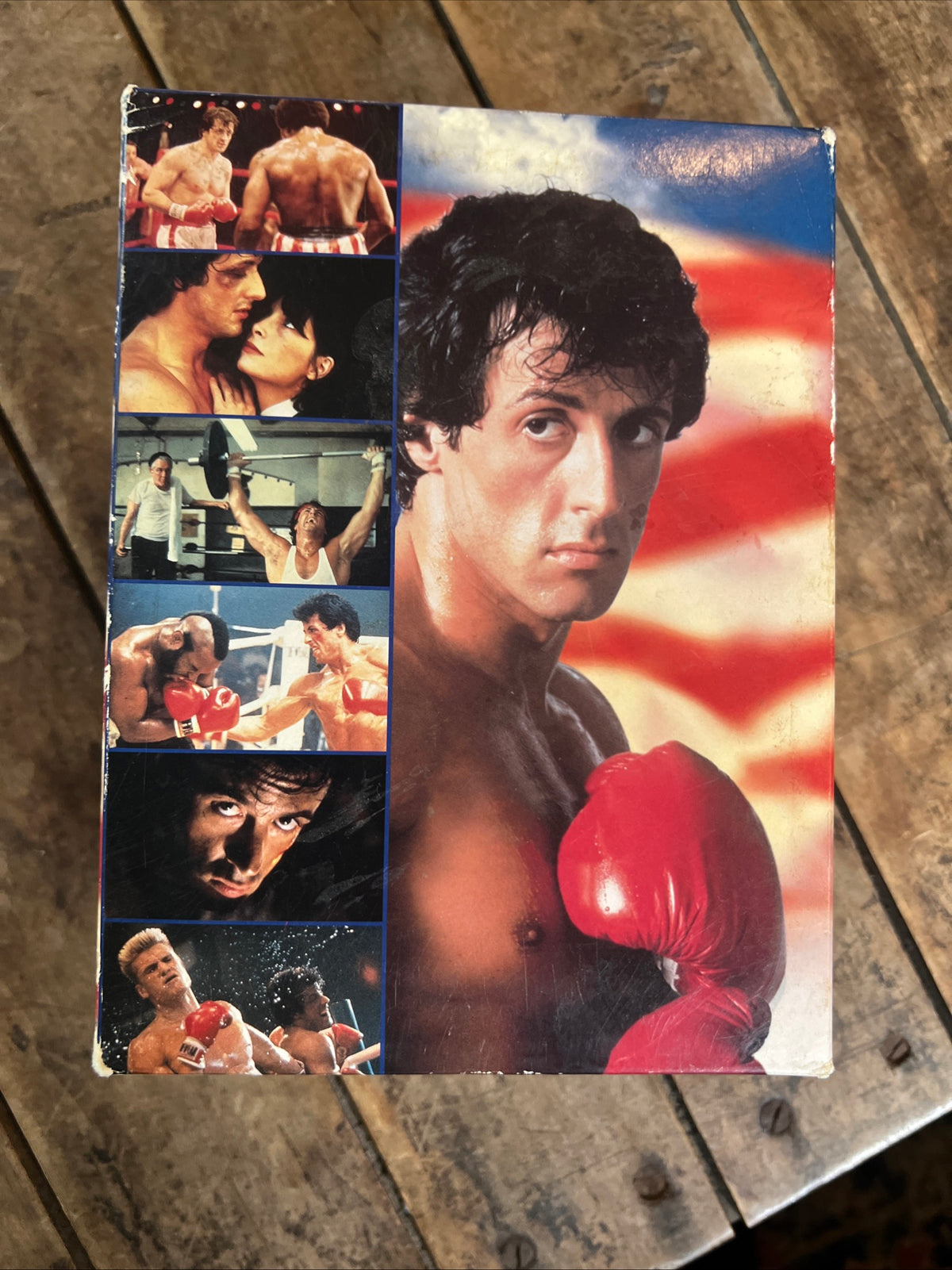 ROCKY 5 Movie Commemorative 20th Anniversary Box Set ( VHS 1976 - 1990 ) Action / Sports