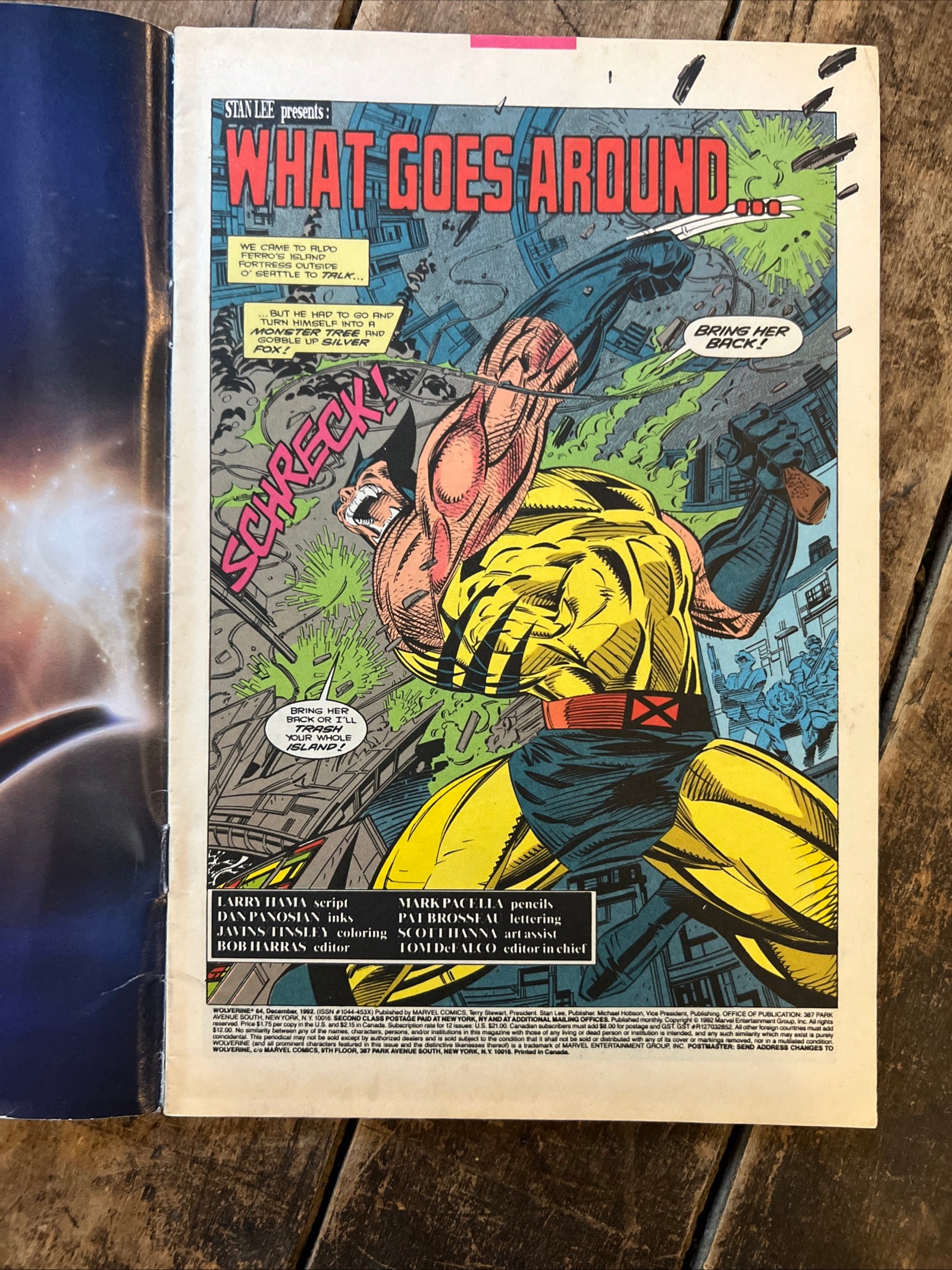 Wolverine #64 (1991) Marvel Comics