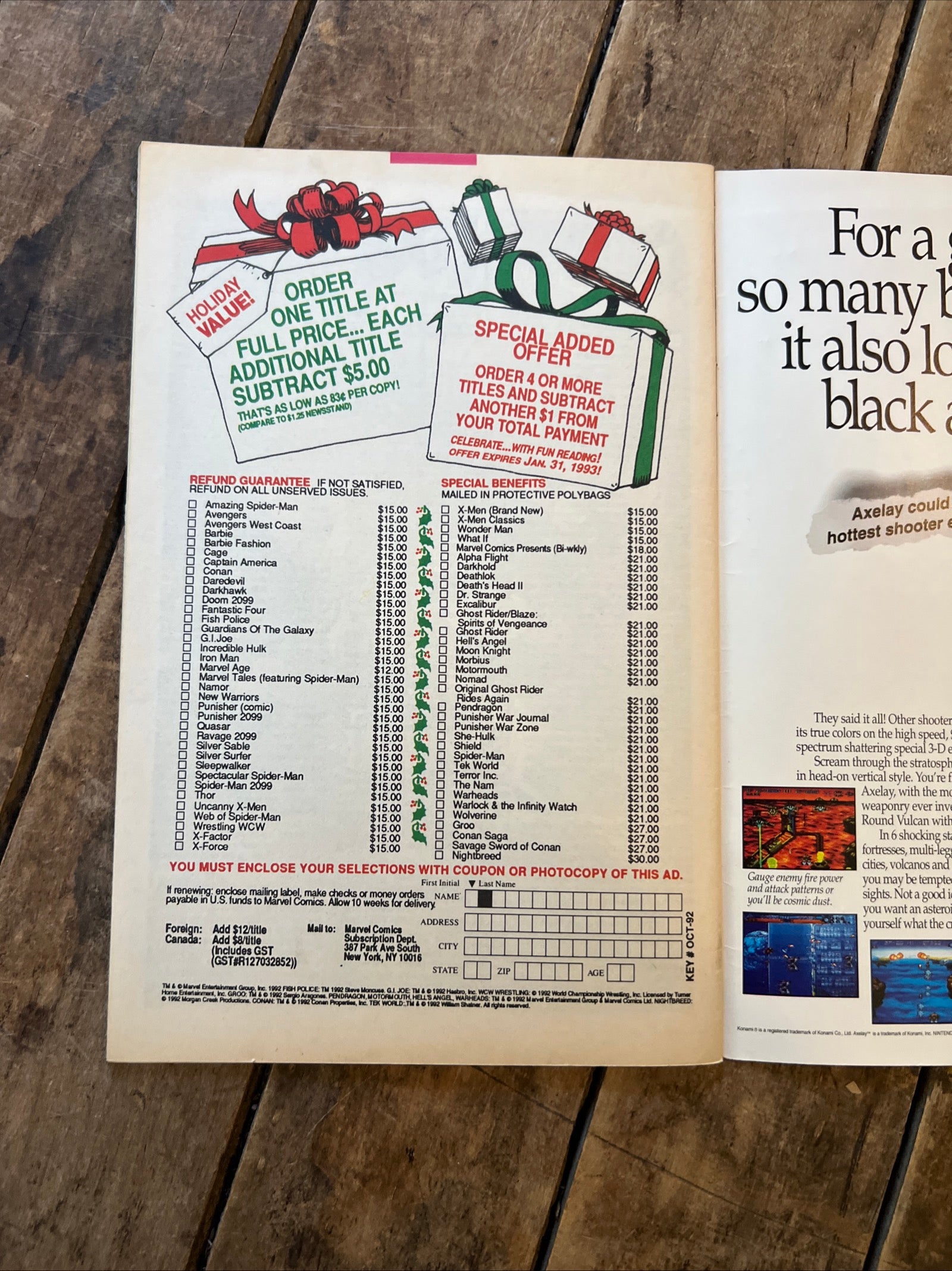 Wolverine #64 (1991) Marvel Comics