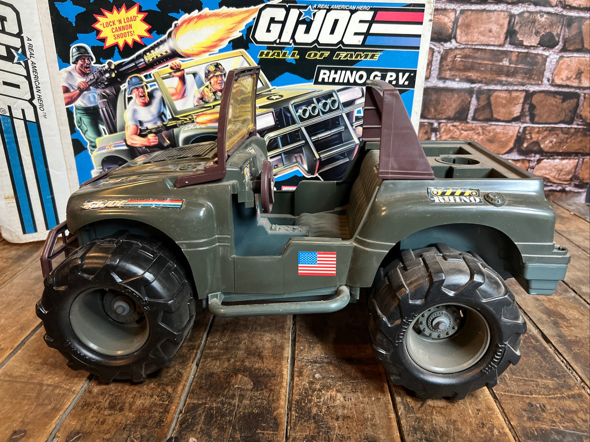 Vintage 1993 Hasbro - GI JOE RHINO G.P.V. (Ground Patrol Vehicle) - Original Box