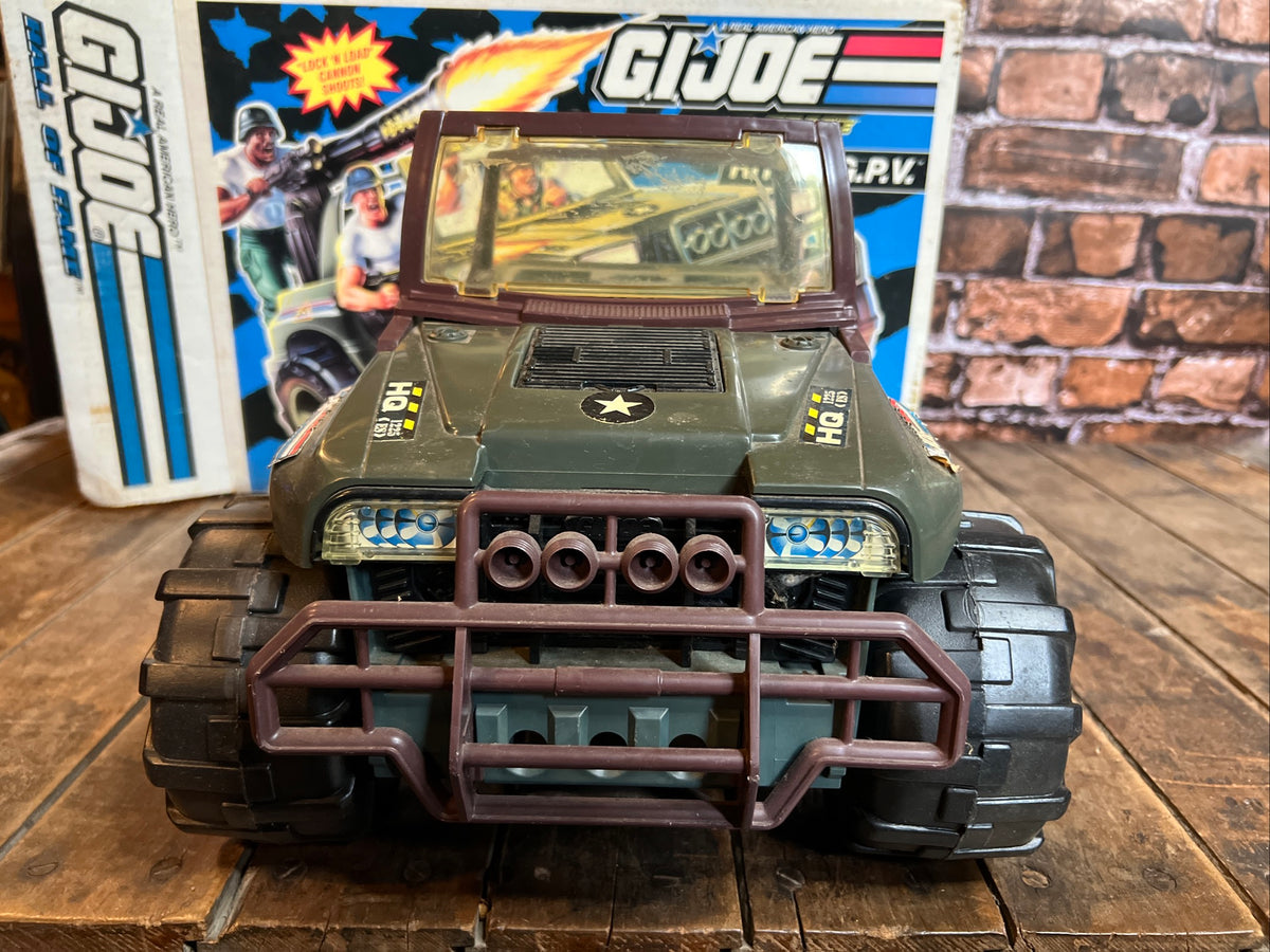 Vintage 1993 Hasbro - GI JOE RHINO G.P.V. (Ground Patrol Vehicle) - Original Box