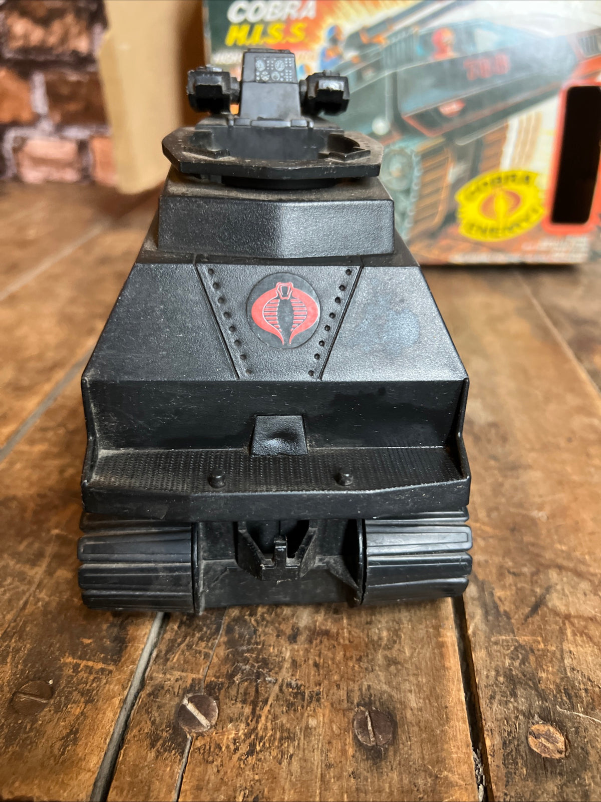1983 Hasbro GI JOE- Cobra H.I.S.S. Tank & The Enemy Action Figure - Original Box
