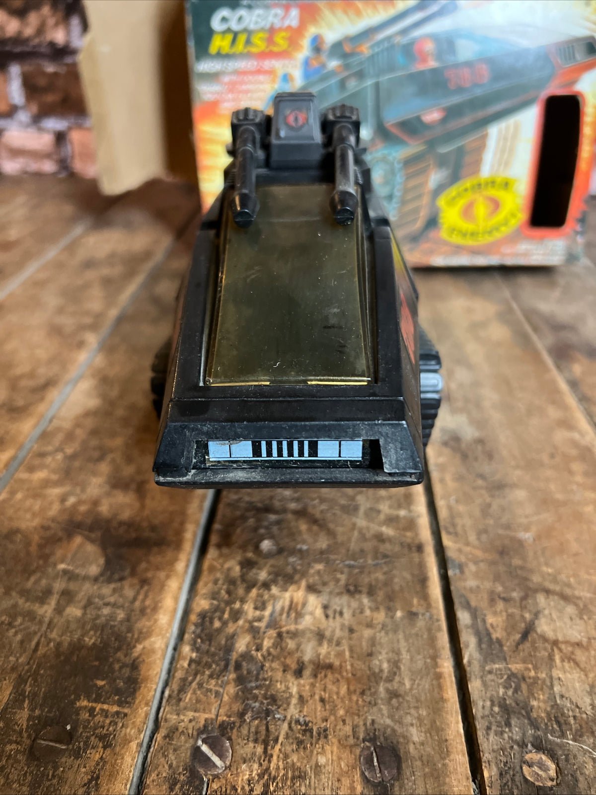 1983 Hasbro GI JOE- Cobra H.I.S.S. Tank & The Enemy Action Figure - Original Box