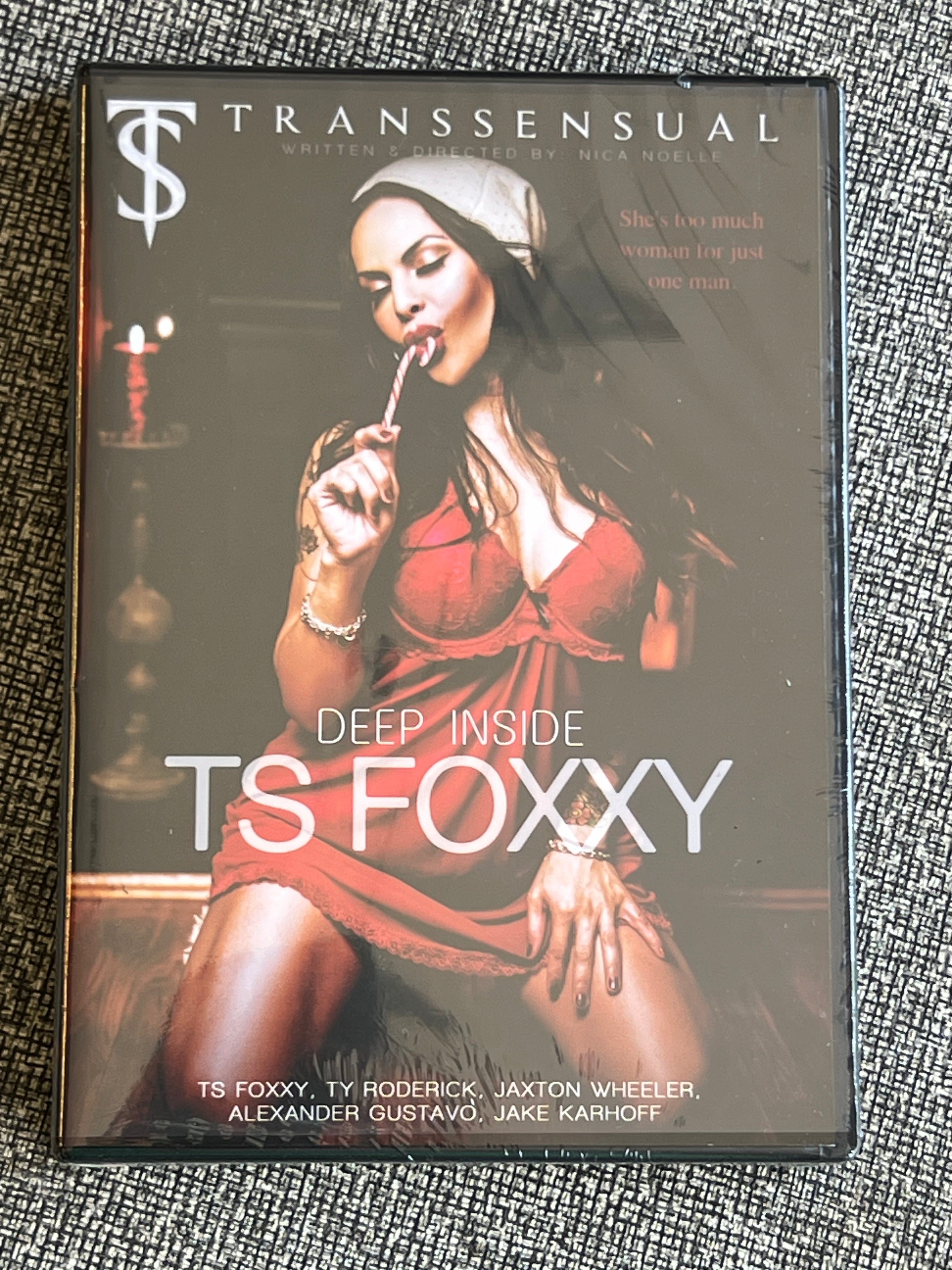 Deep Inside Ts Foxxy - DVD 2016 - Transsensual