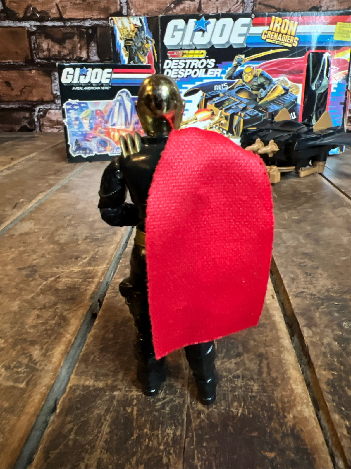 1988 Hasbro GI JOE- Iron Grenadiers Destro’s Despoiler & Destro Action Figure in Original Box