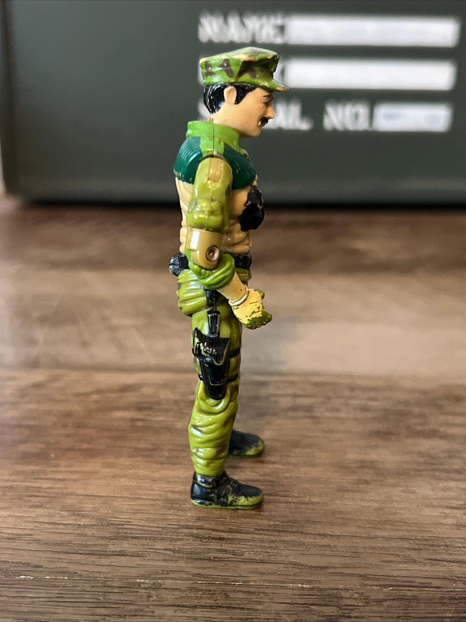 1986 Hasbro GI Joe - LEATHERNECK : Marine Action Figure - ARAH