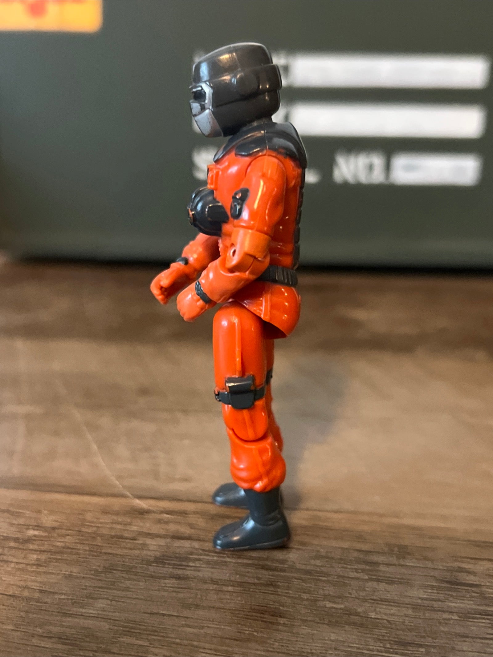 1985 Hasbro GI Joe - BARBECUE : Firefighter Action Figure - ARAH