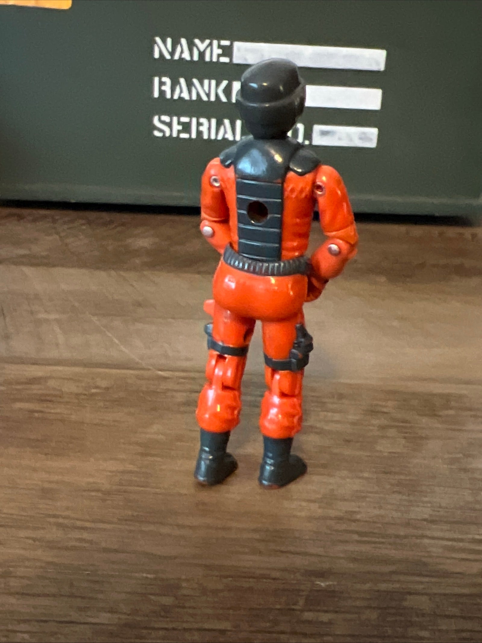 1985 Hasbro GI Joe - BARBECUE : Firefighter Action Figure - ARAH
