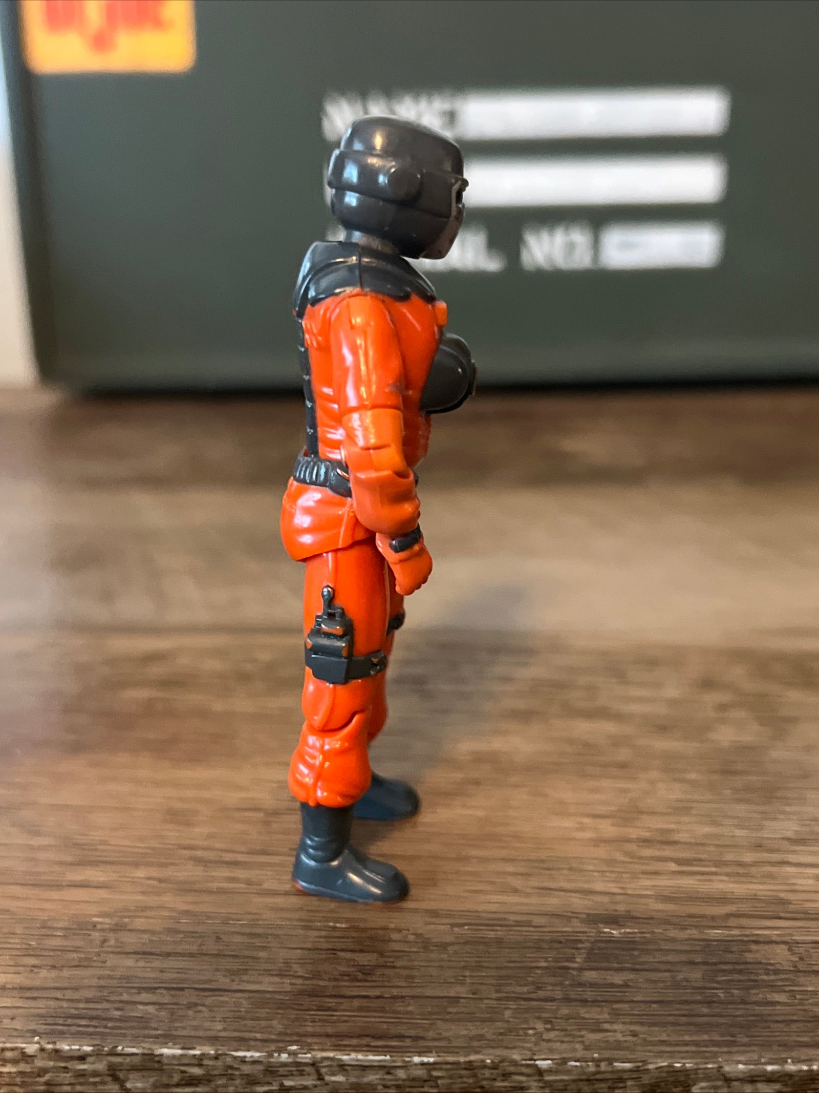 1985 Hasbro GI Joe - BARBECUE : Firefighter Action Figure - ARAH