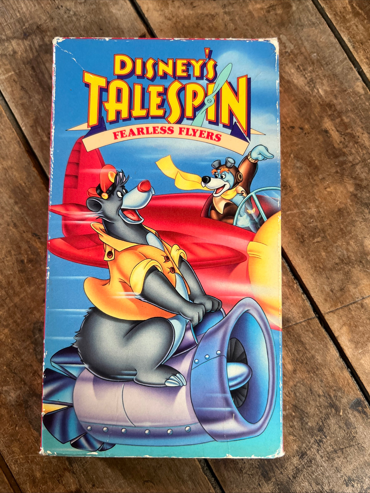 TaleSpin Fearless Flyers ( VHS 1992 ) Volume 4 [G] Walt Disney Home Video