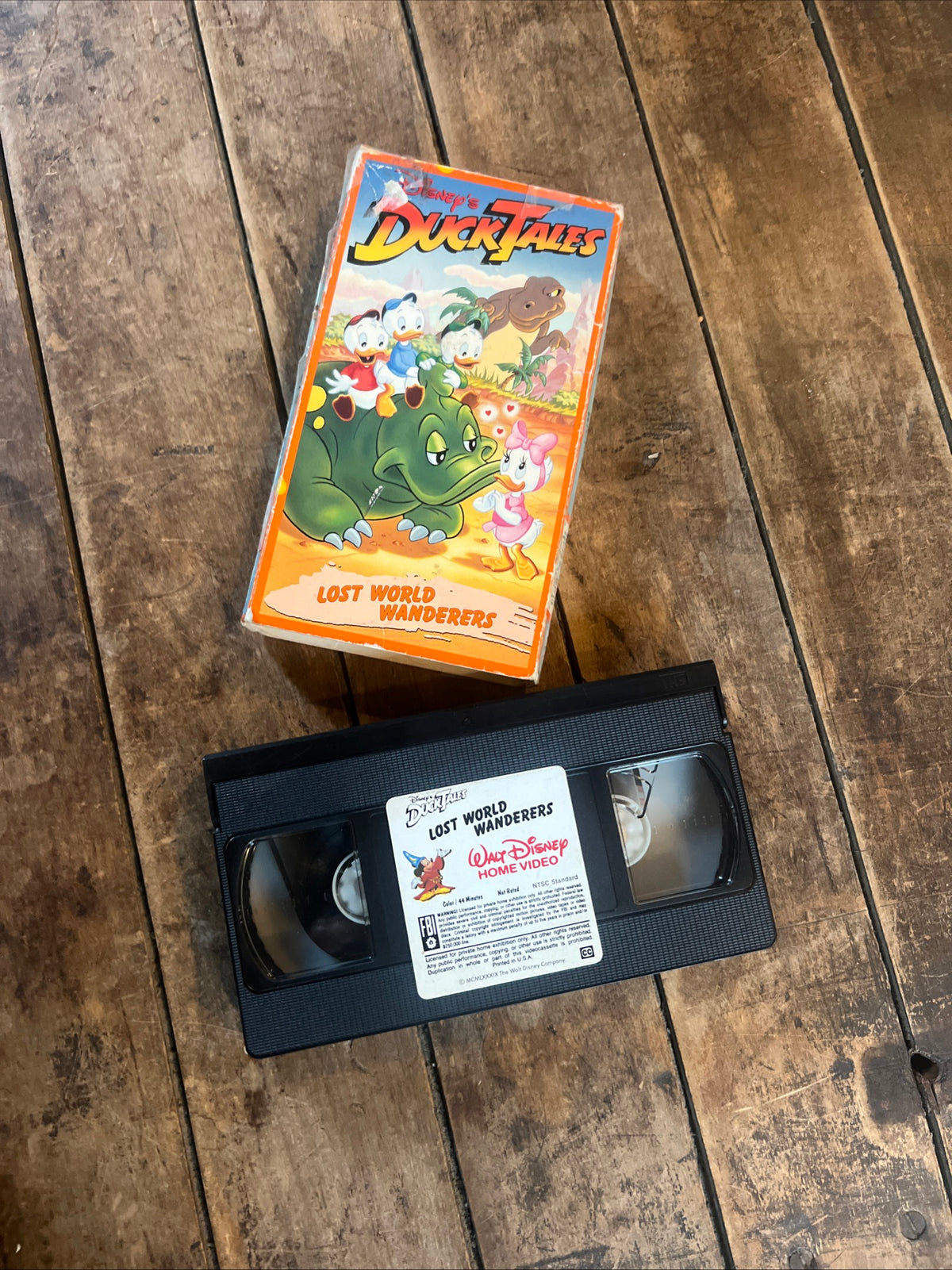 DuckTales Lost World Wanderers ( VHS 1989) Cartoon [G] Walt Disney Home Video