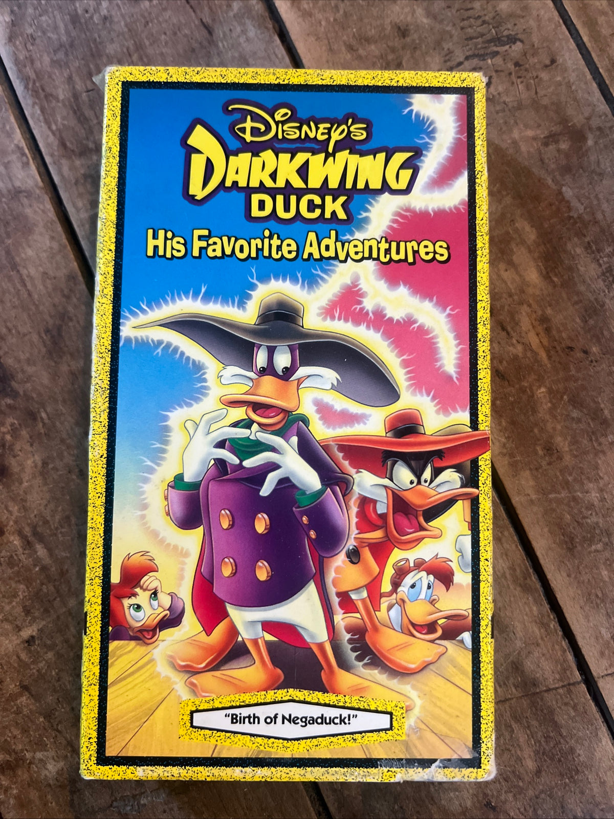 Darkwing Duck “Birth Of Negaduck” ( VHS 1993 ) Cartoon [G] Walt Disney Home Video