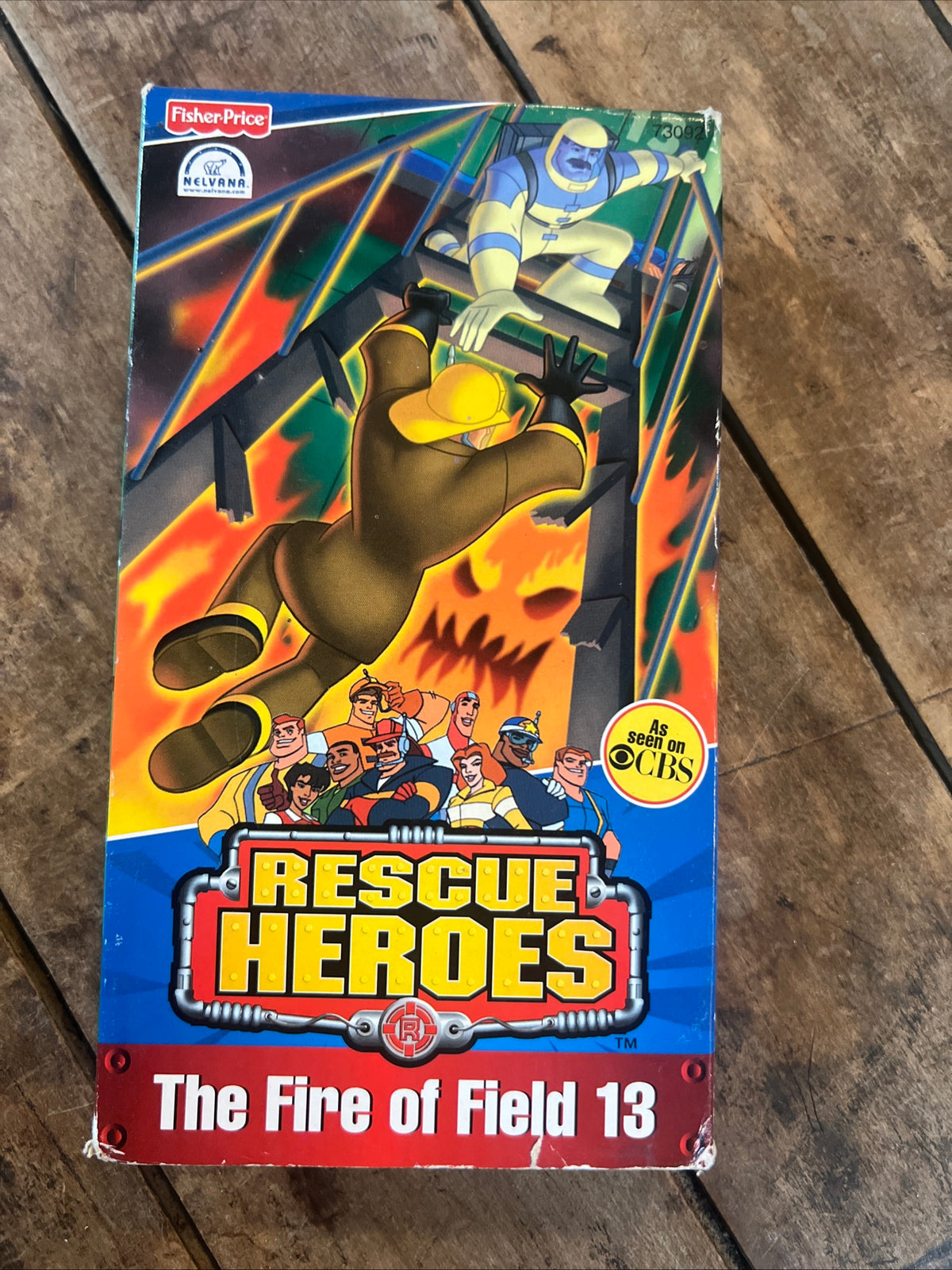 Rescue Heroes The Fire Of Field 13 (VHS 2000 ) Family / Action [G] Fisher Price