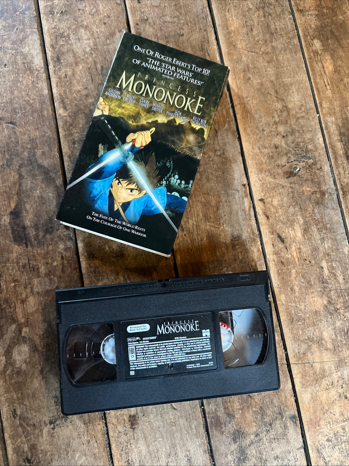 Princess Mononoke (VHS 2000 ) Anime / Adventure - Hayao Miyazaki