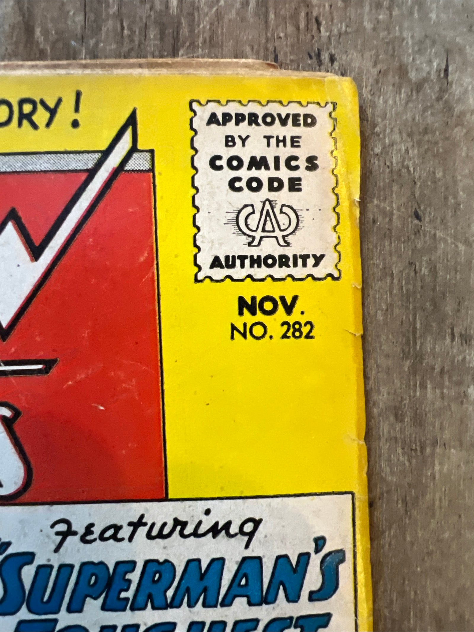 Action Comics #282 (1961) Superman & Supergirl- DC National Comics