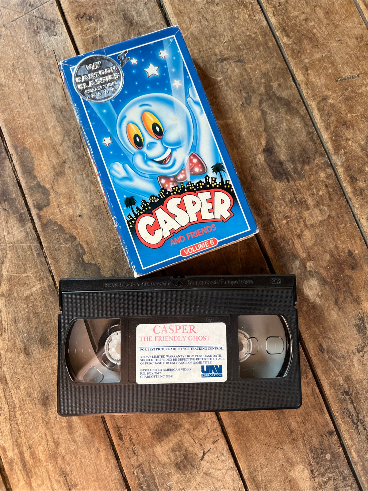 Casper And Friends (VHS 1990 ) UAV Volume 6 Cartoon Classic Collection II [G]