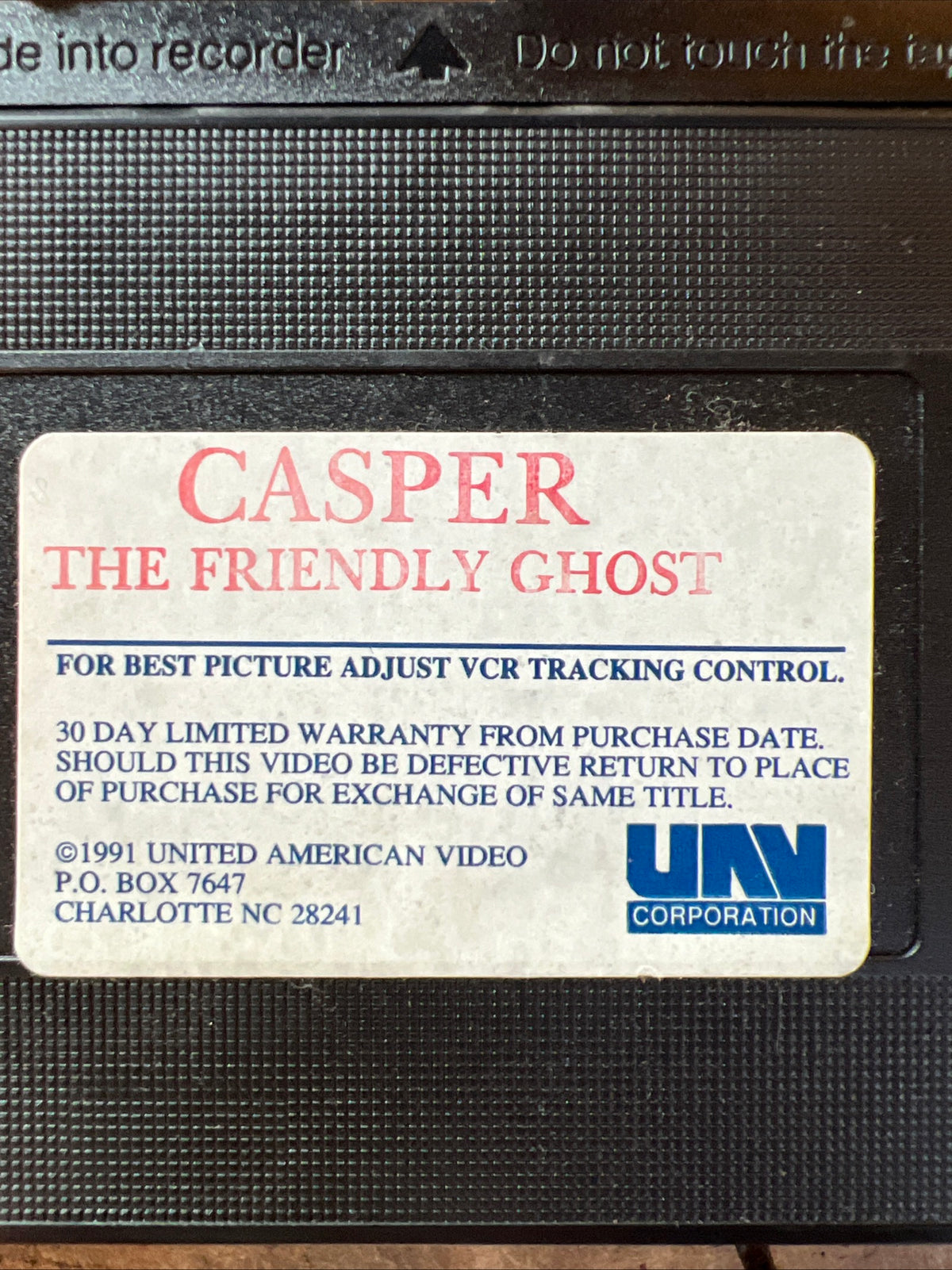 Casper And Friends (VHS 1990 ) UAV Volume 6 Cartoon Classic Collection II [G]