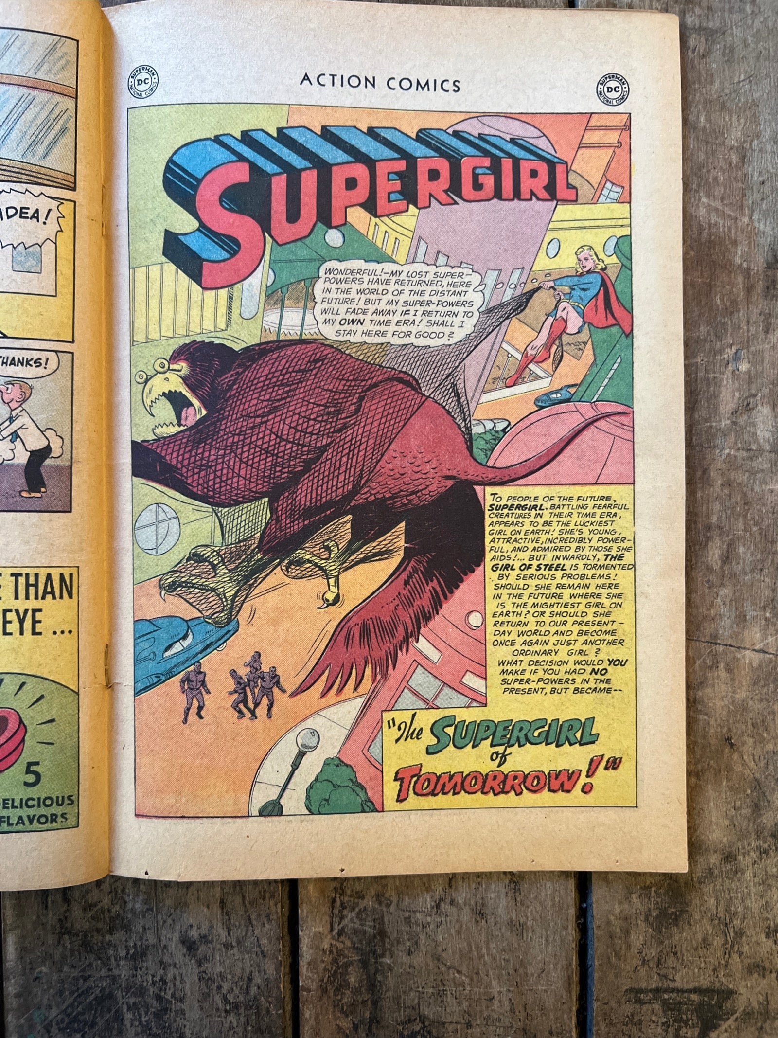Action Comics #282 (1961) Superman & Supergirl- DC National Comics