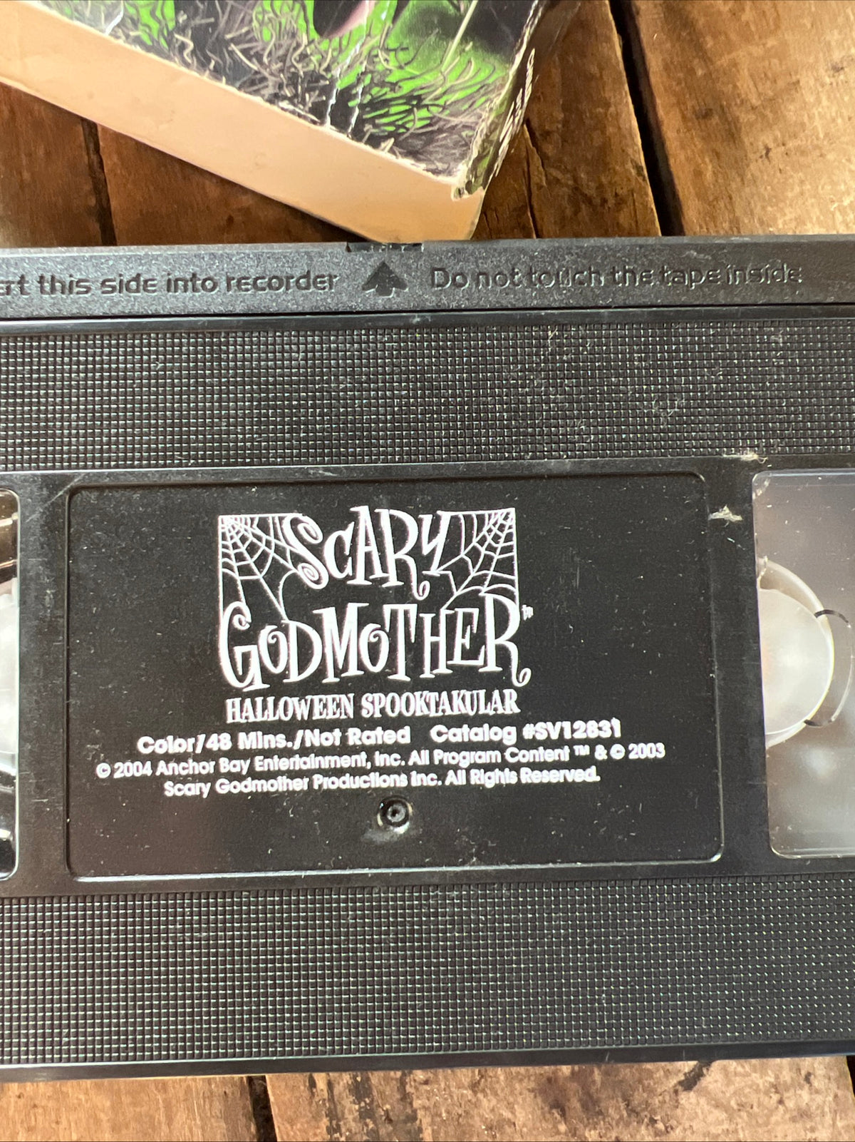Scary Godmother Halloween Spooktakular (VHS 2004 ) Cartoon Network RARE ORIGINAL - Tested Working