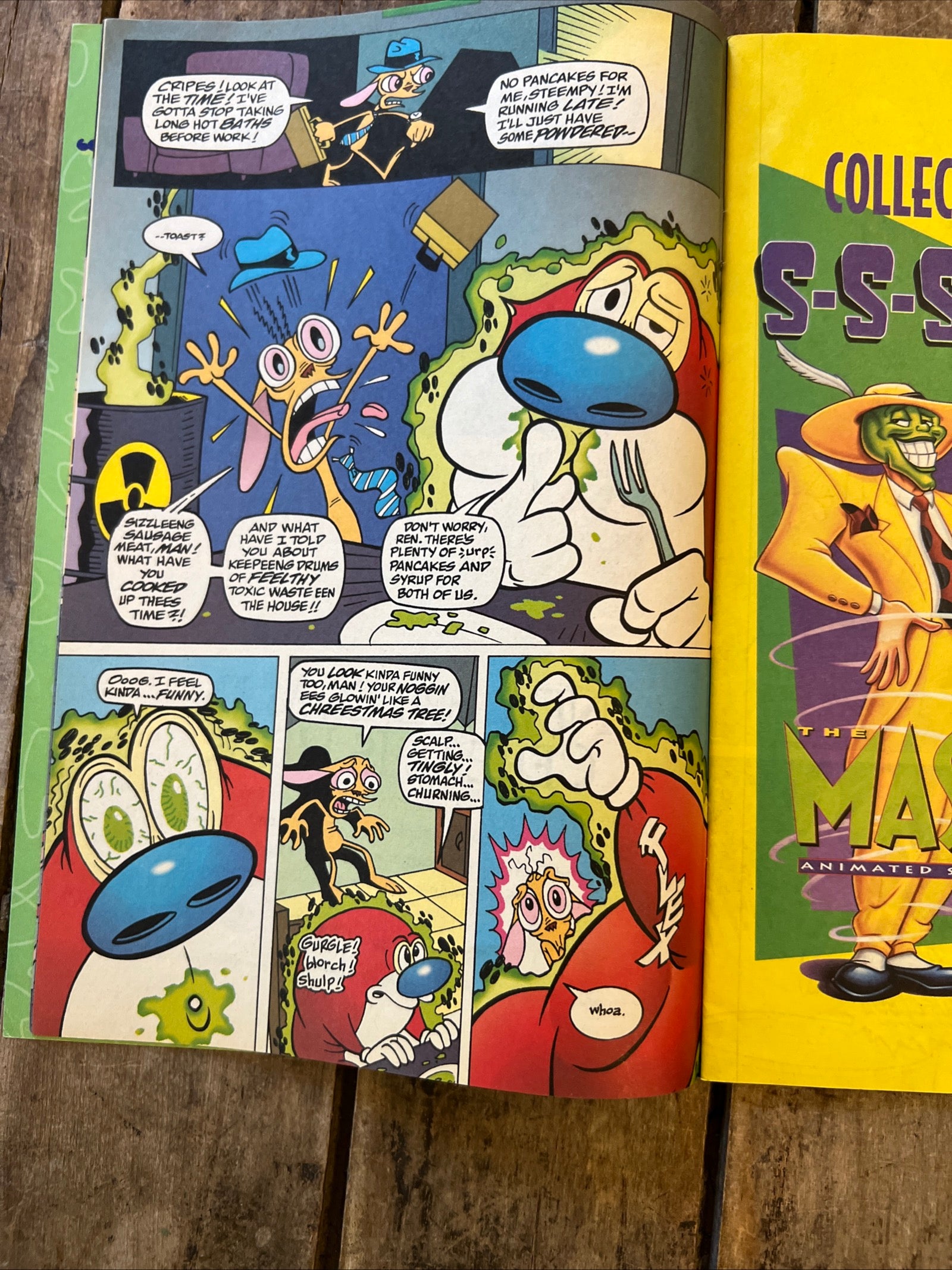 The Ren & Stimpy Show #40 (1996) Heads Up !! - Marvel Comics