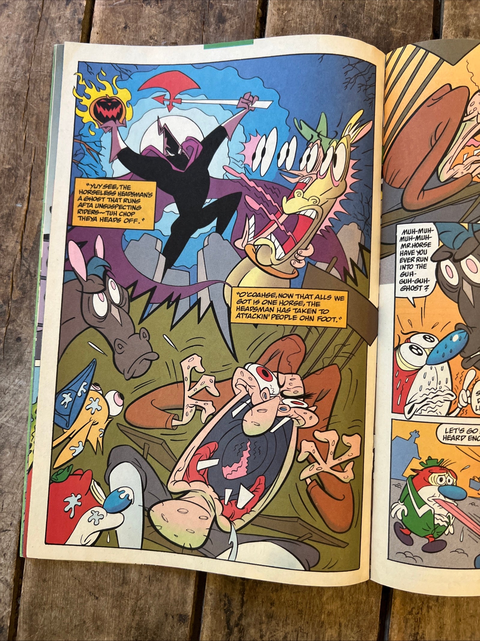 The Ren & Stimpy Show #40 (1996) Heads Up !! - Marvel Comics