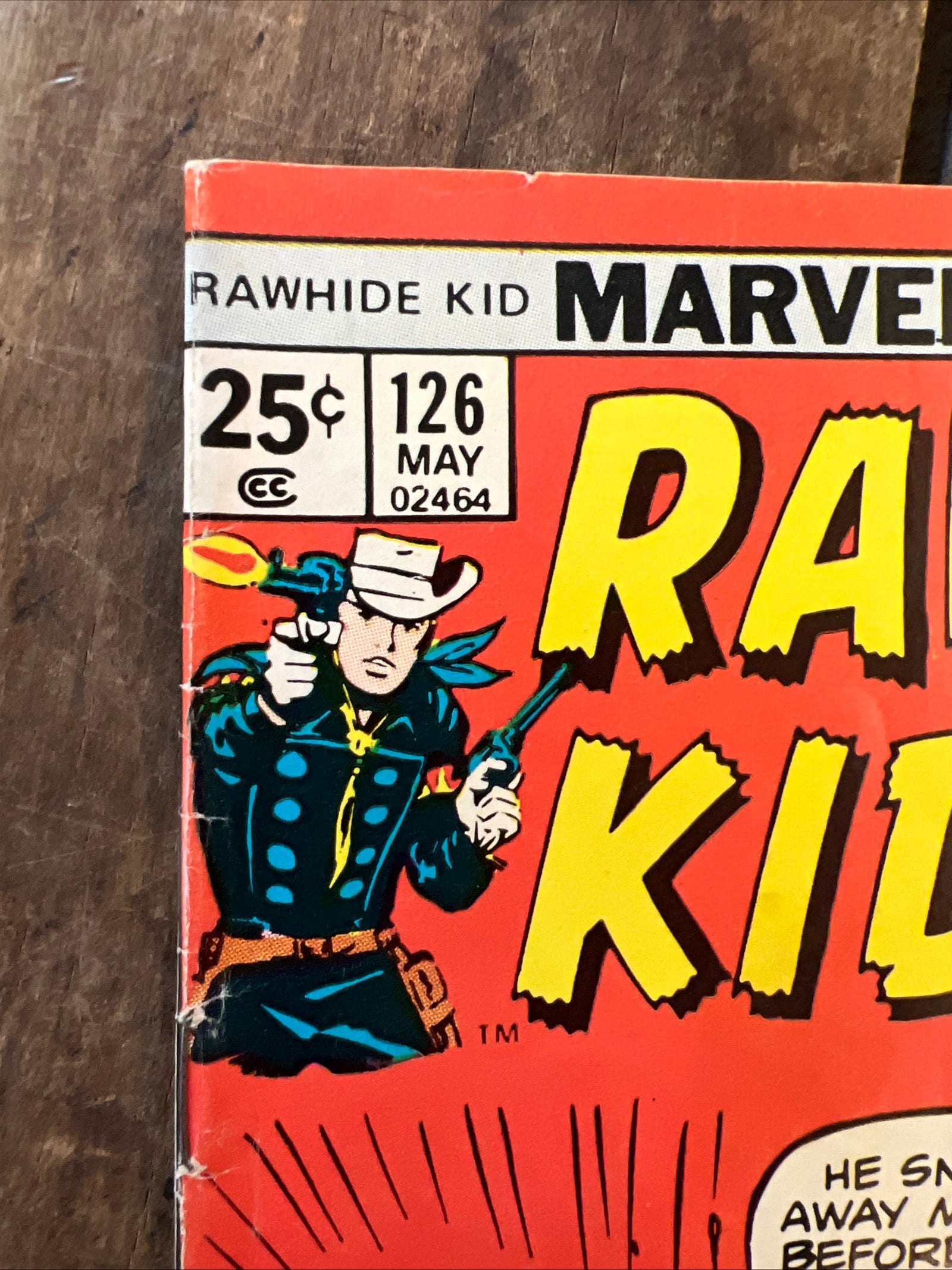 The Rawhide Kid #126 (1975) Marvel Comics Group - 25 Cent Cover