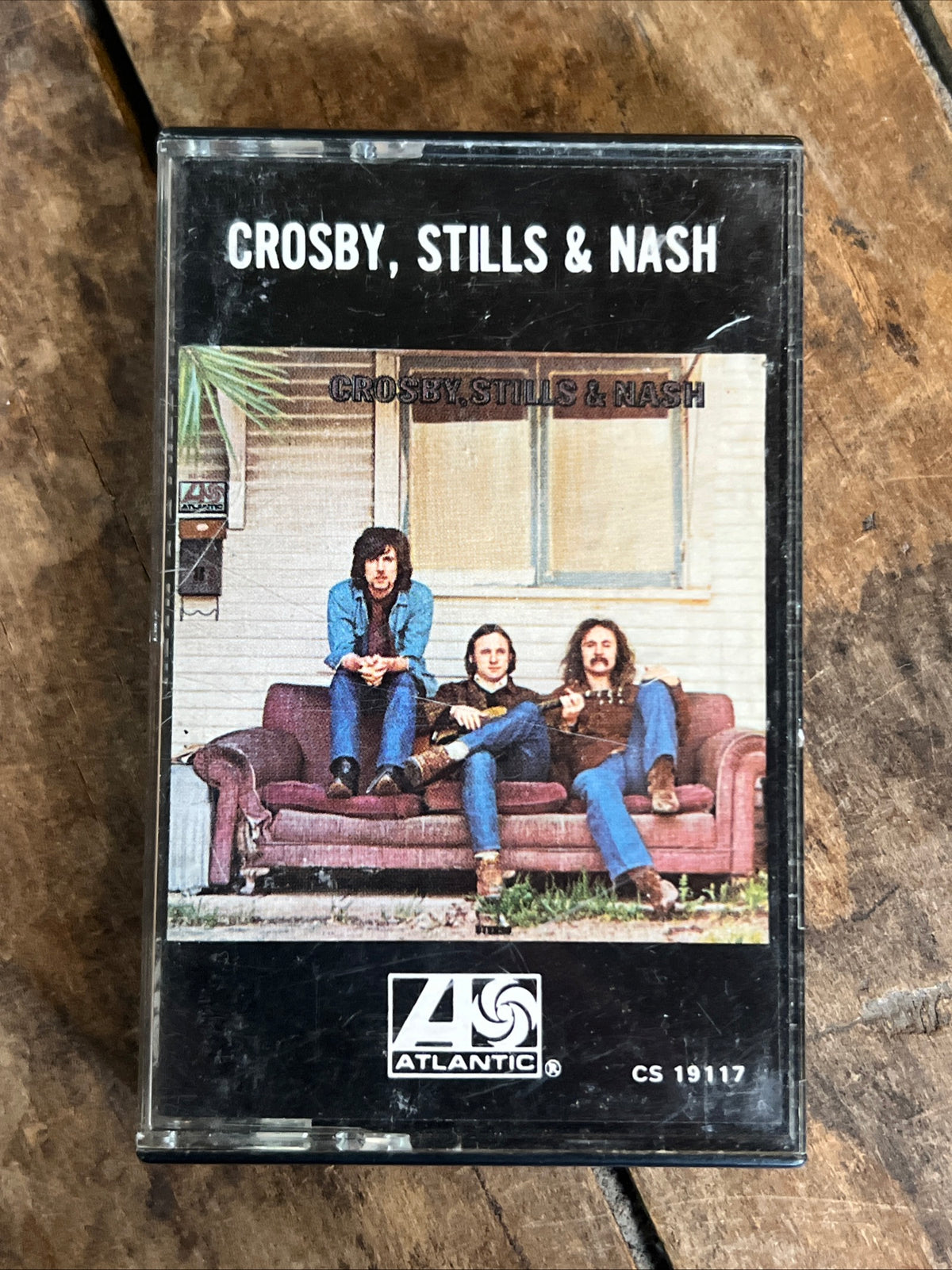 CROSBY, STILLS & NASH - 1977 Atlantic Records - Cassette Tape Album