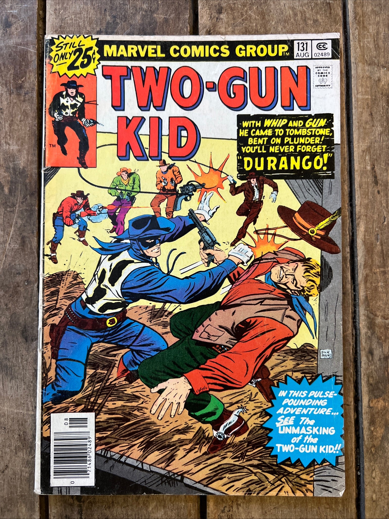 Two-Gun Kid #131 (1976) Marvel Comics Group - 25 Cent Cover