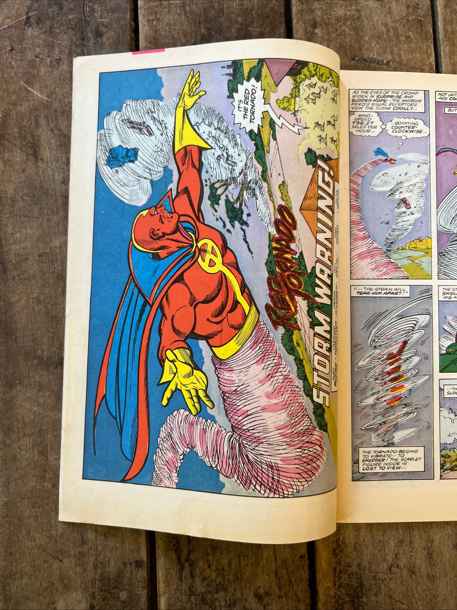 Red Tornado #1 (1985) DC Comics - 4 Part Mini Series Comic Book