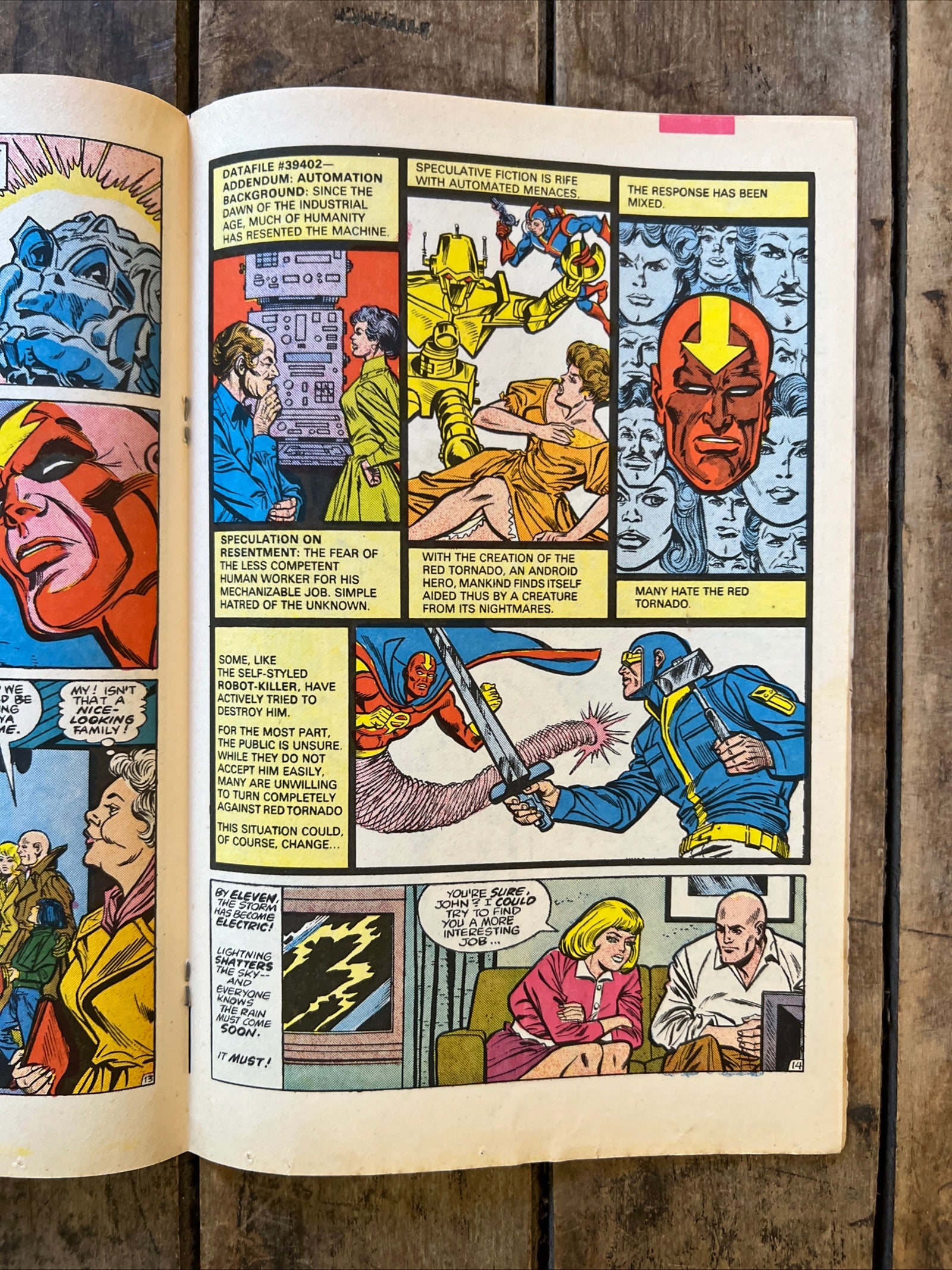 Red Tornado #1 (1985) DC Comics - 4 Part Mini Series Comic Book