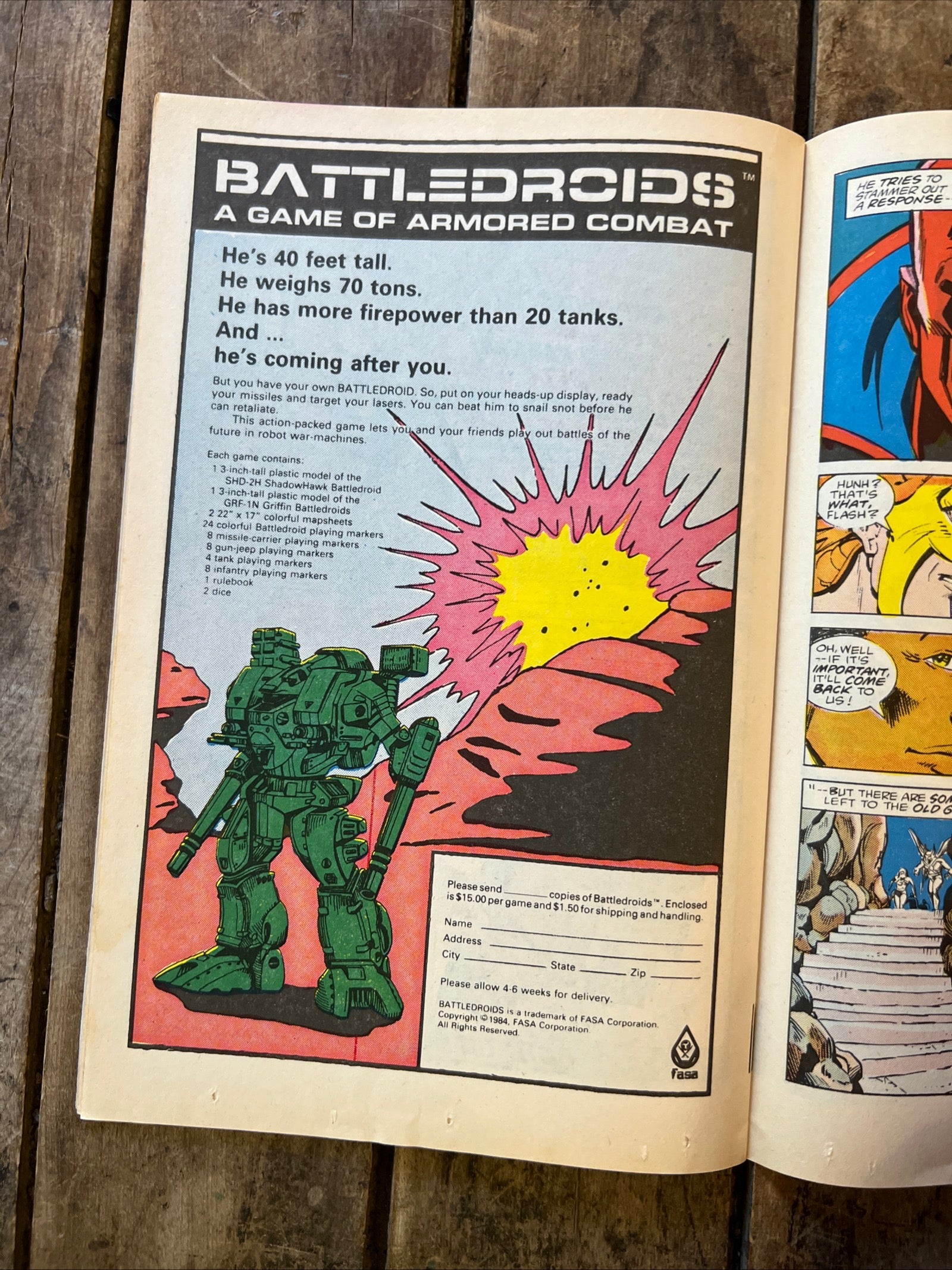 Red Tornado #1 (1985) DC Comics - 4 Part Mini Series Comic Book