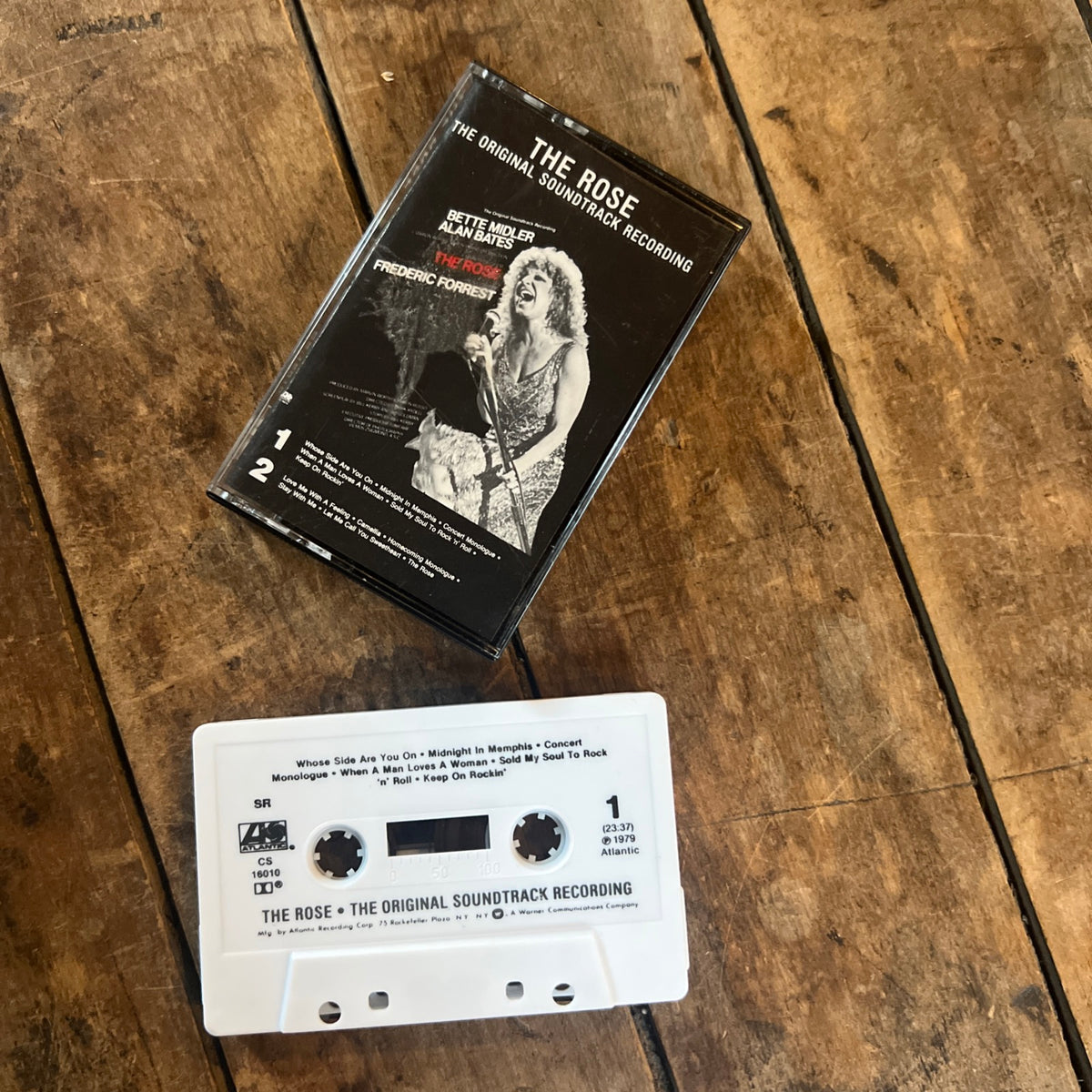 Bette Midler - The Rose ( Original Soundtrack) 1979 Atlantic Records - Cassette Tape Album