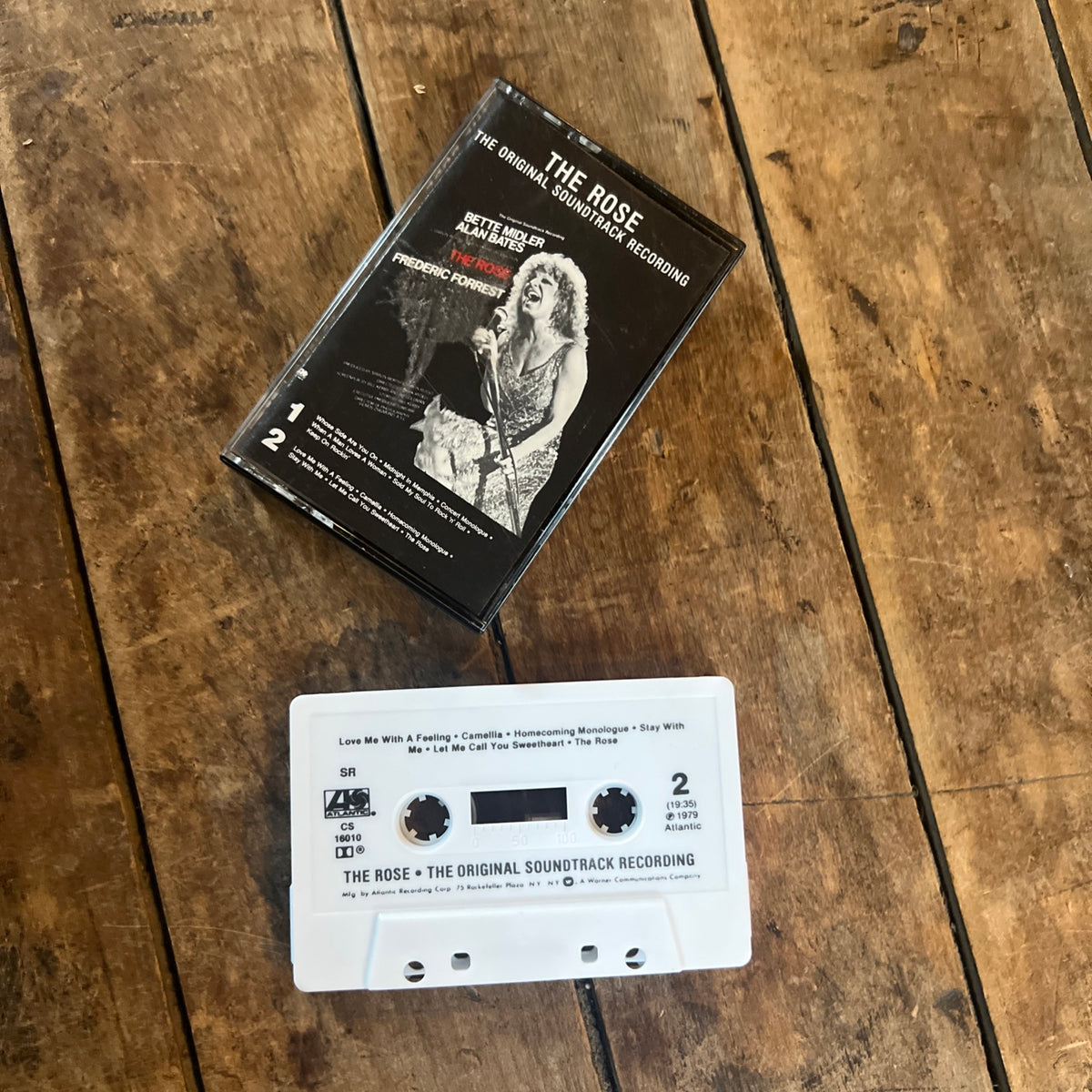 Bette Midler - The Rose ( Original Soundtrack) 1979 Atlantic Records - Cassette Tape Album