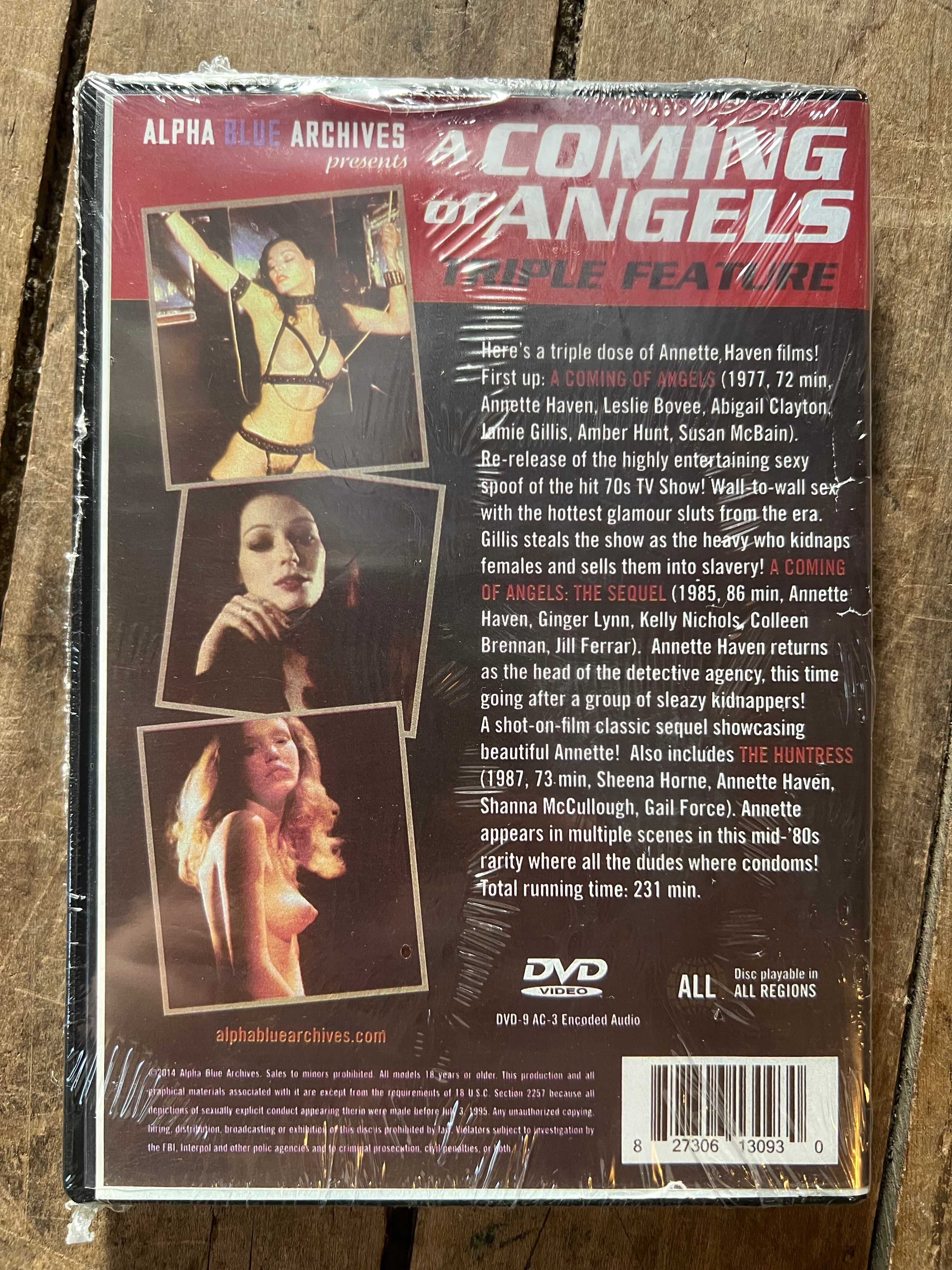 A Coming of Angels - Triple Feature - DVD 1977 - Alpha Blue Archives