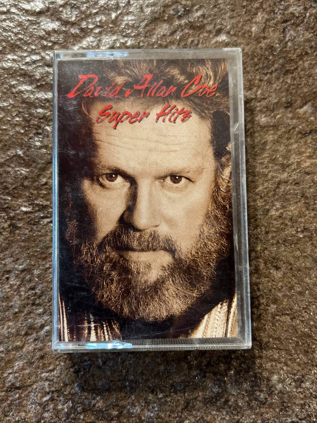 David Allan Coe SUPER HITS - 1993 Columbia Records - Cassette Tape Album