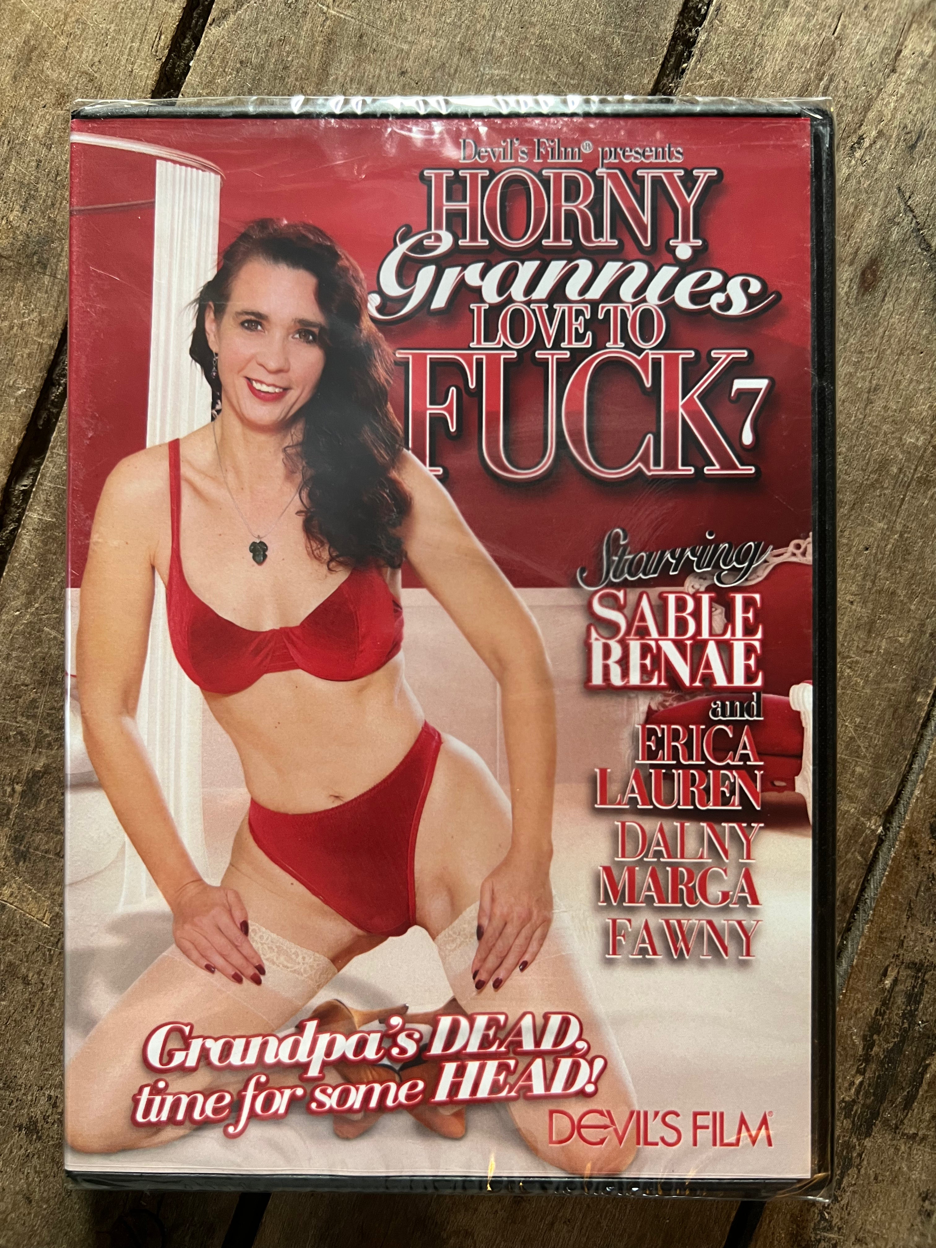 Horny Grannies Love To Fuck 7 - DVD 2015- Devil's Film